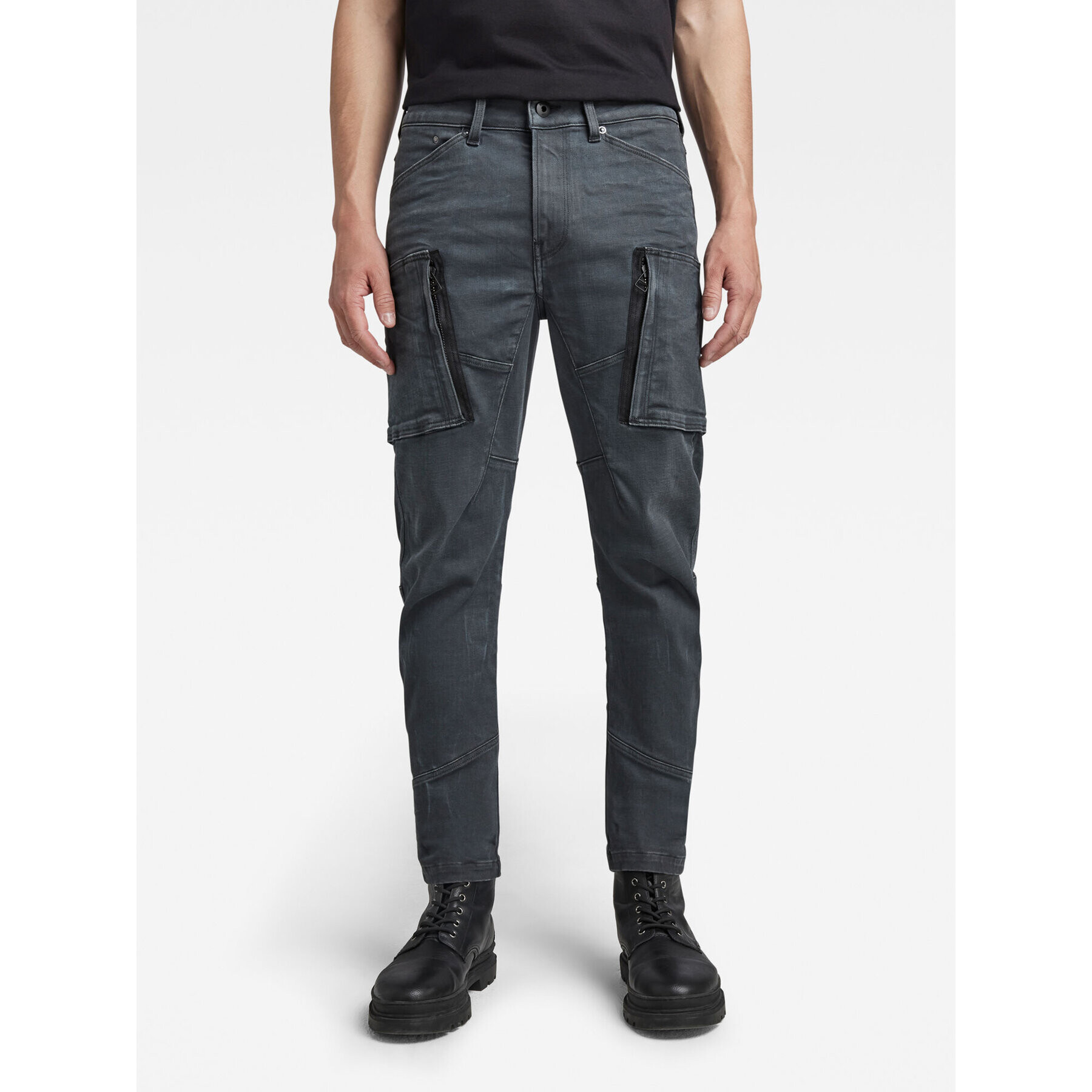 G-Star Raw Pantaloni din material D22075-D185-D353 Albastru Skinny Fit - Pled.ro