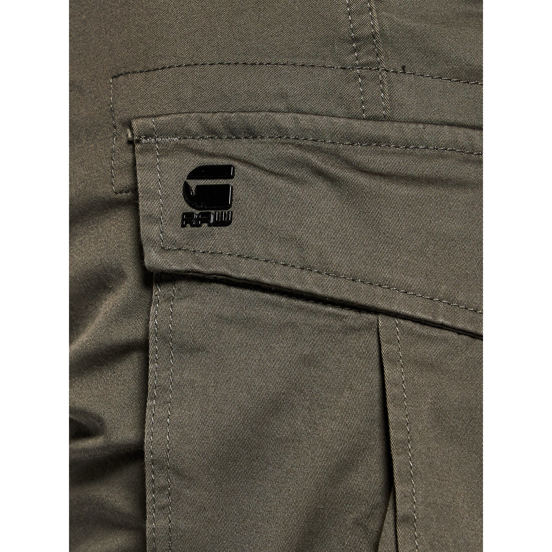 G-Star Raw Pantaloni din material Rovic D02190 5126 1260 Gri Regular Fit - Pled.ro