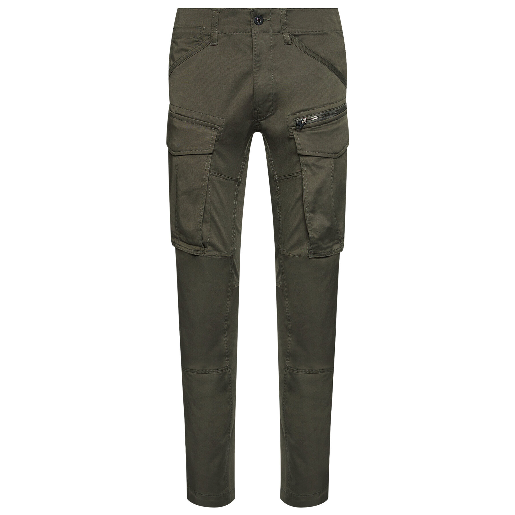 G-Star Raw Pantaloni din material Rovic D02190 5126 1260 Gri Regular Fit - Pled.ro