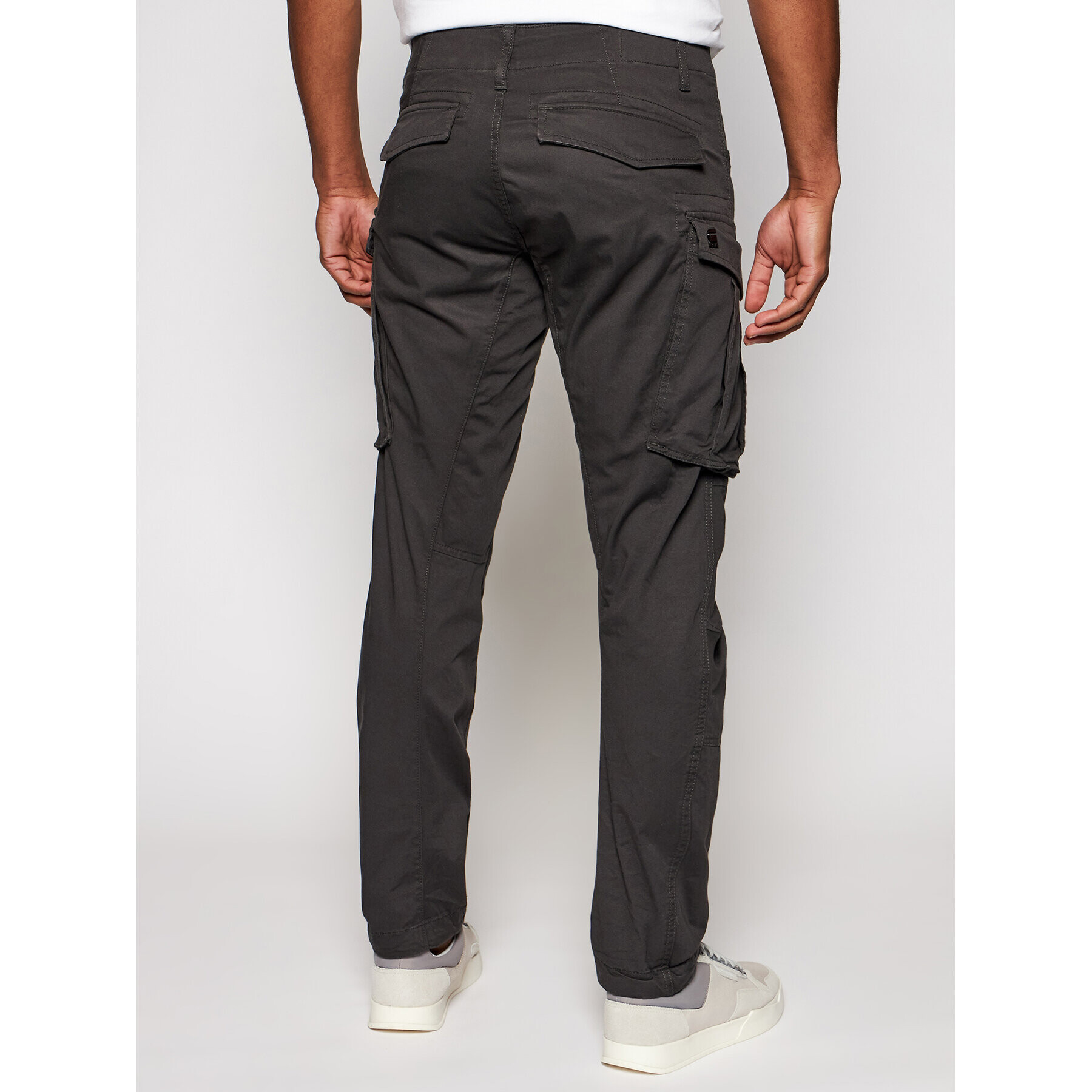 G-Star Raw Pantaloni din material Rovic D02190-5126-976 Gri Tapered Fit - Pled.ro