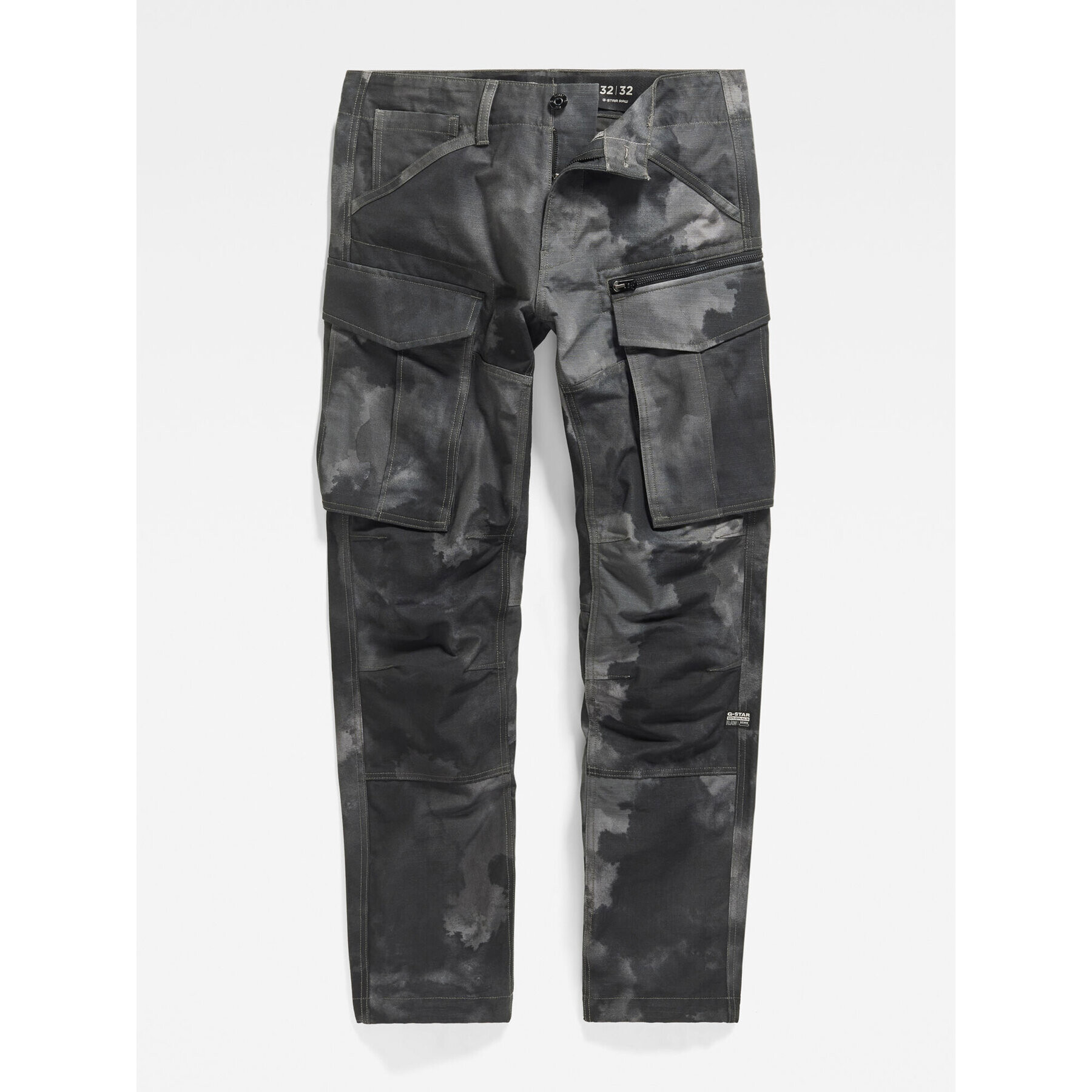 G-Star Raw Pantaloni din material Rovic D02190-D326-G144 Gri Tapered Fit - Pled.ro