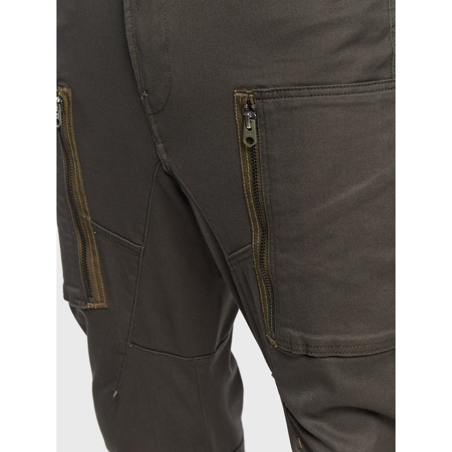 G-Star Raw Pantaloni din material Zip Pocket 3D D21975-C105-995 Gri Skinny Fit - Pled.ro