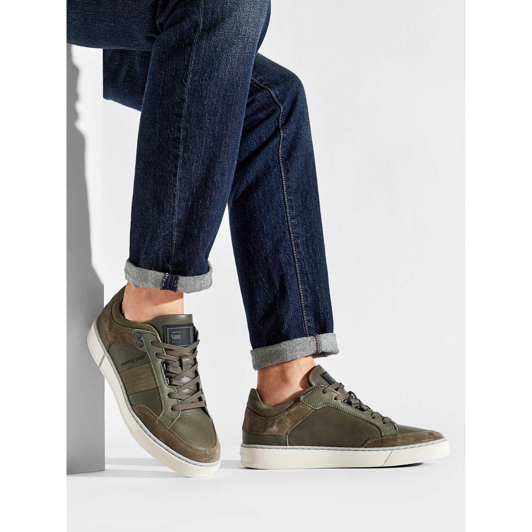 G-Star Raw Sneakers Ravond Bsc M 2142 005501 Verde - Pled.ro