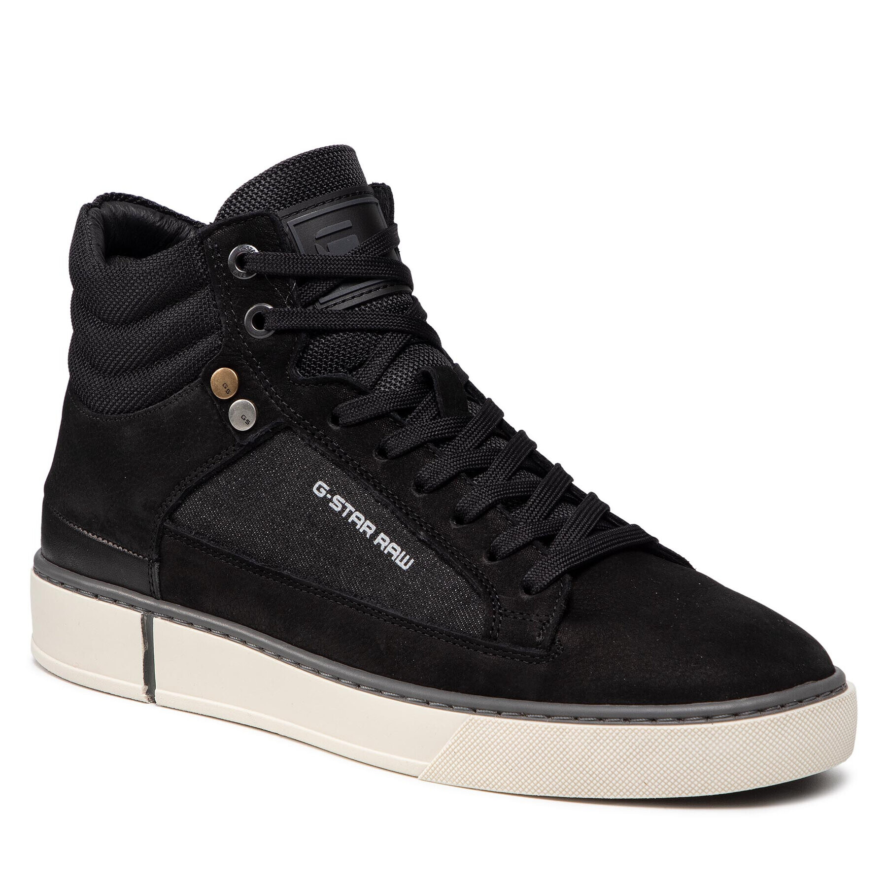 G-Star Raw Sneakers Ravond Mid Dnm 2142 005505 Negru - Pled.ro