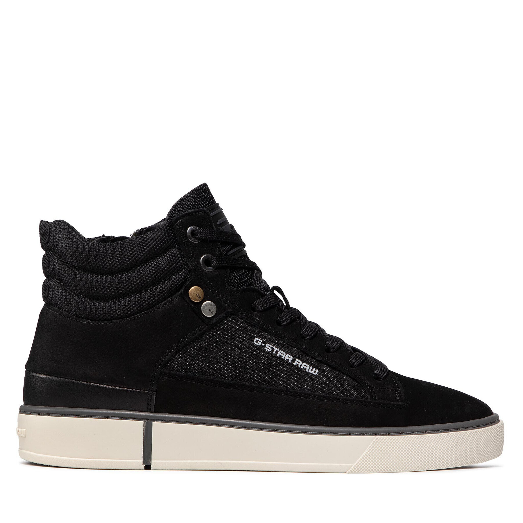 G-Star Raw Sneakers Ravond Mid Dnm 2142 005505 Negru - Pled.ro