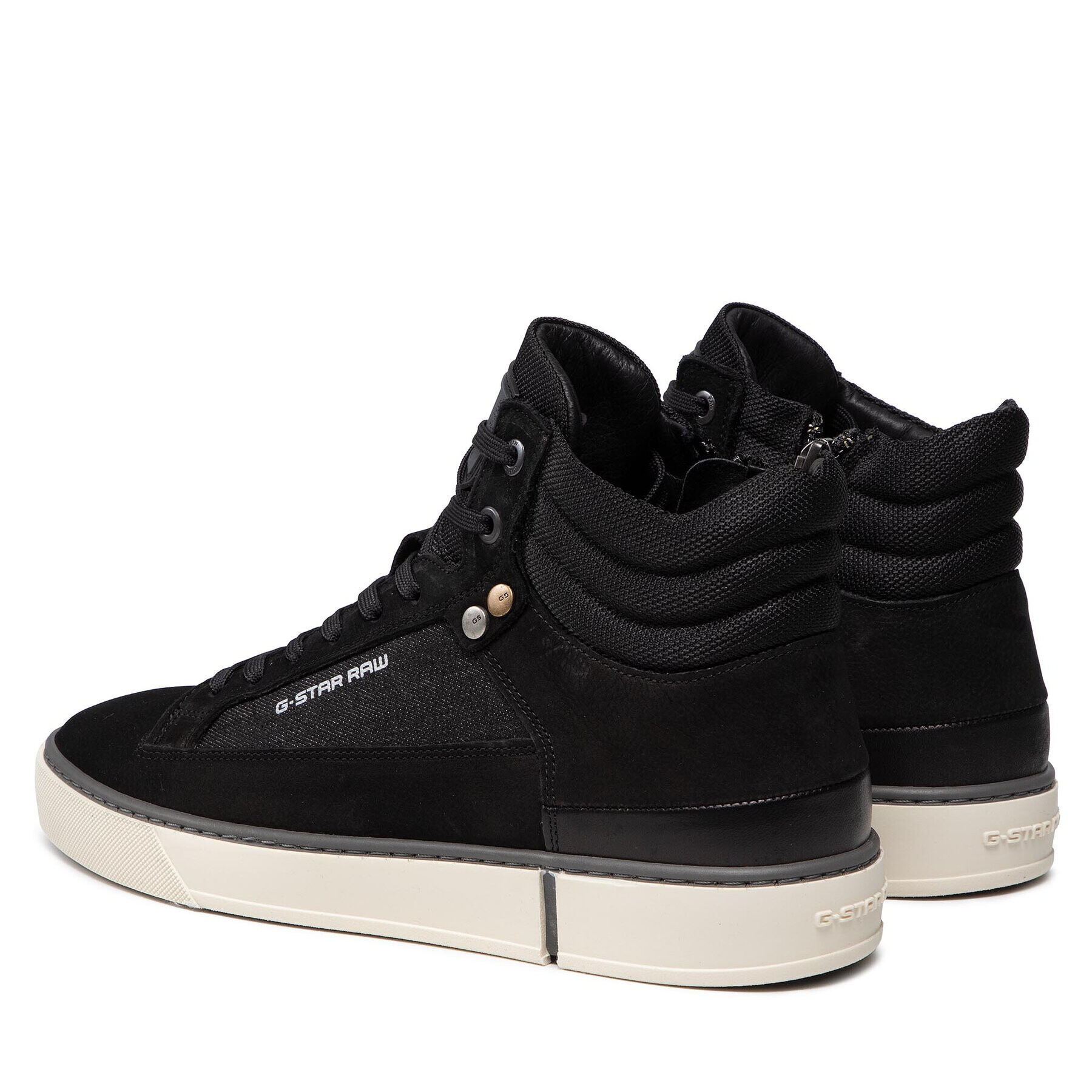 G-Star Raw Sneakers Ravond Mid Dnm 2142 005505 Negru - Pled.ro