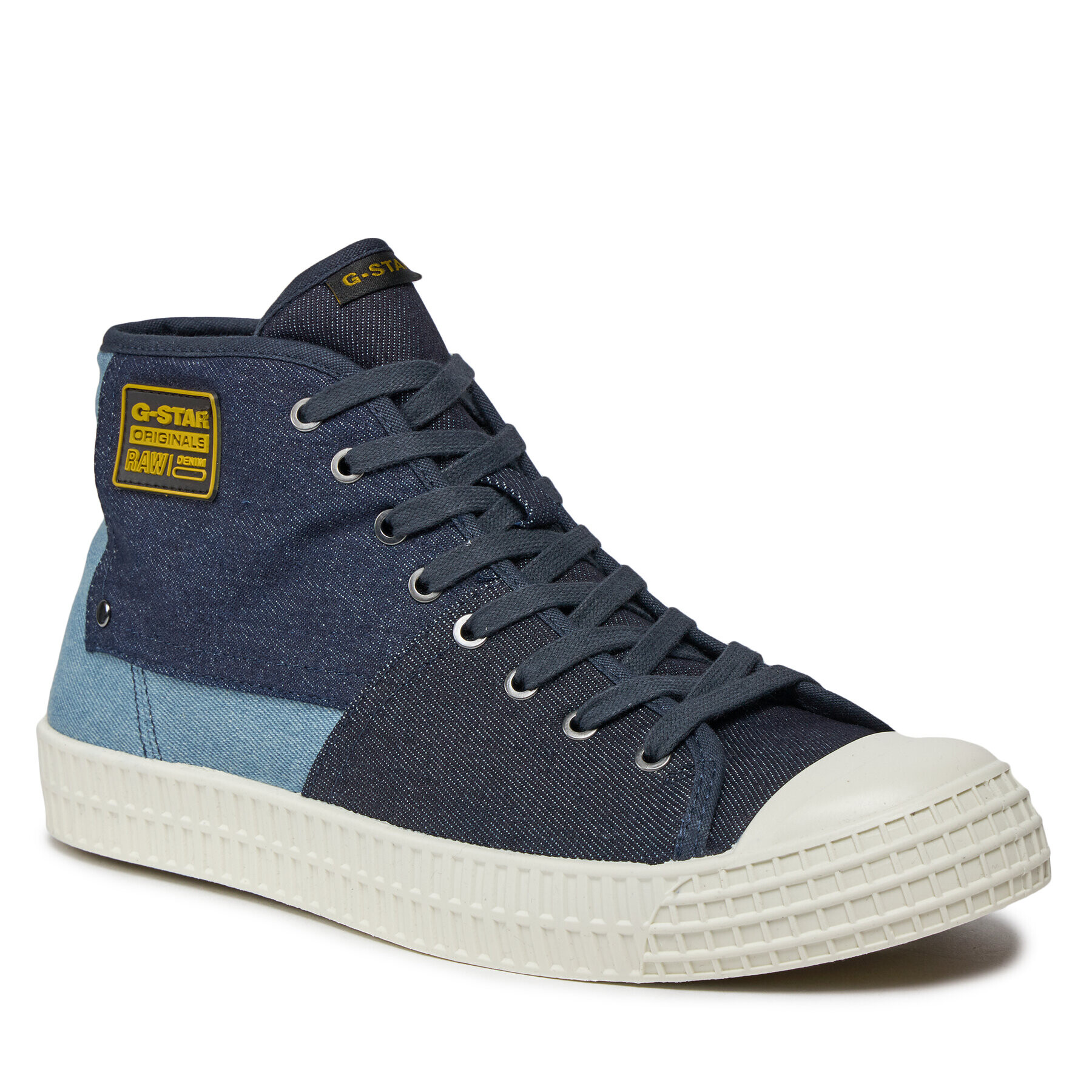 G-Star Raw Teniși Rovulc III Mid Dnm 2342 001730 Bleumarin - Pled.ro