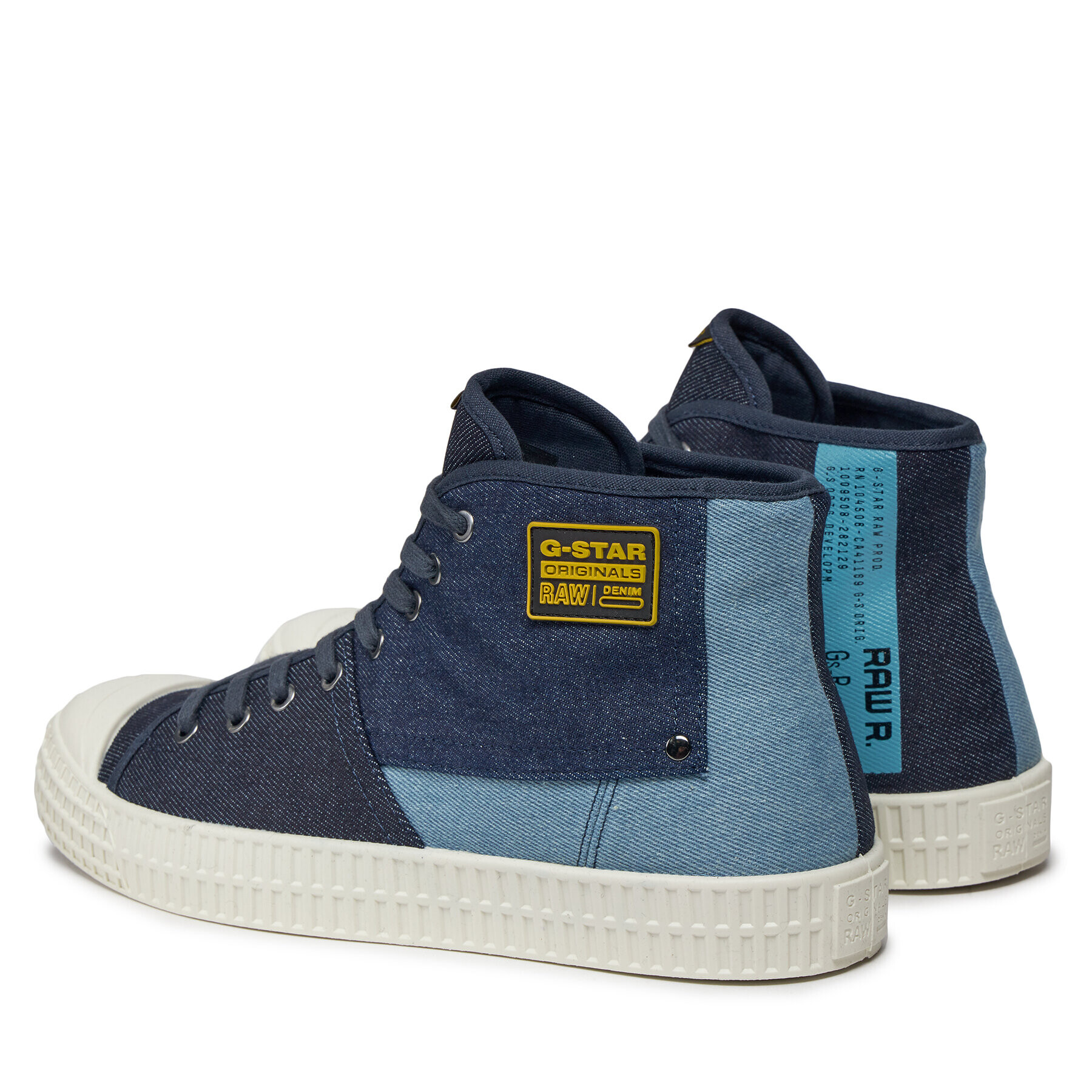 G-Star Raw Teniși Rovulc III Mid Dnm 2342 001730 Bleumarin - Pled.ro