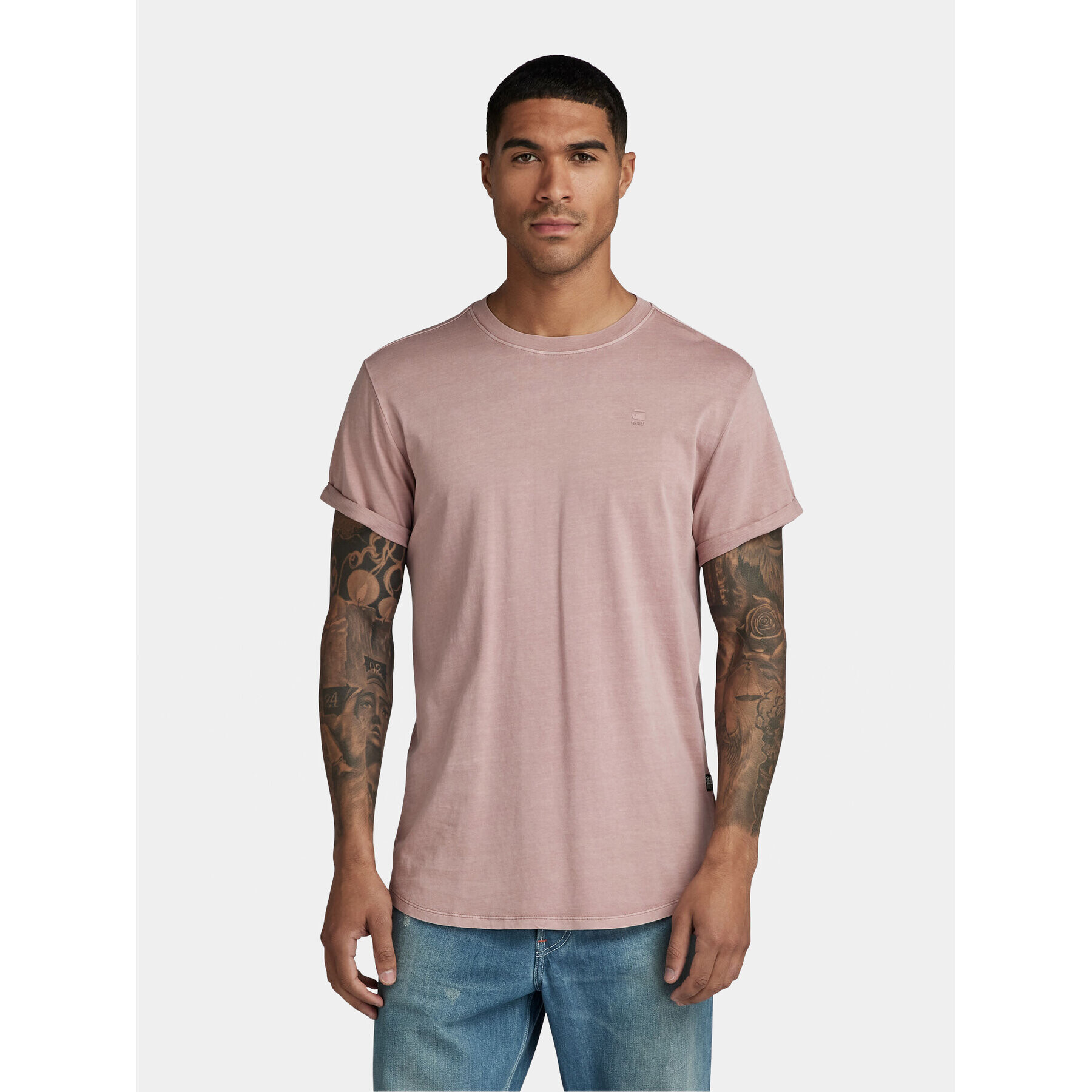 G-Star Raw Tricou Lash D16396-2653-G216 Roz Regular Fit - Pled.ro