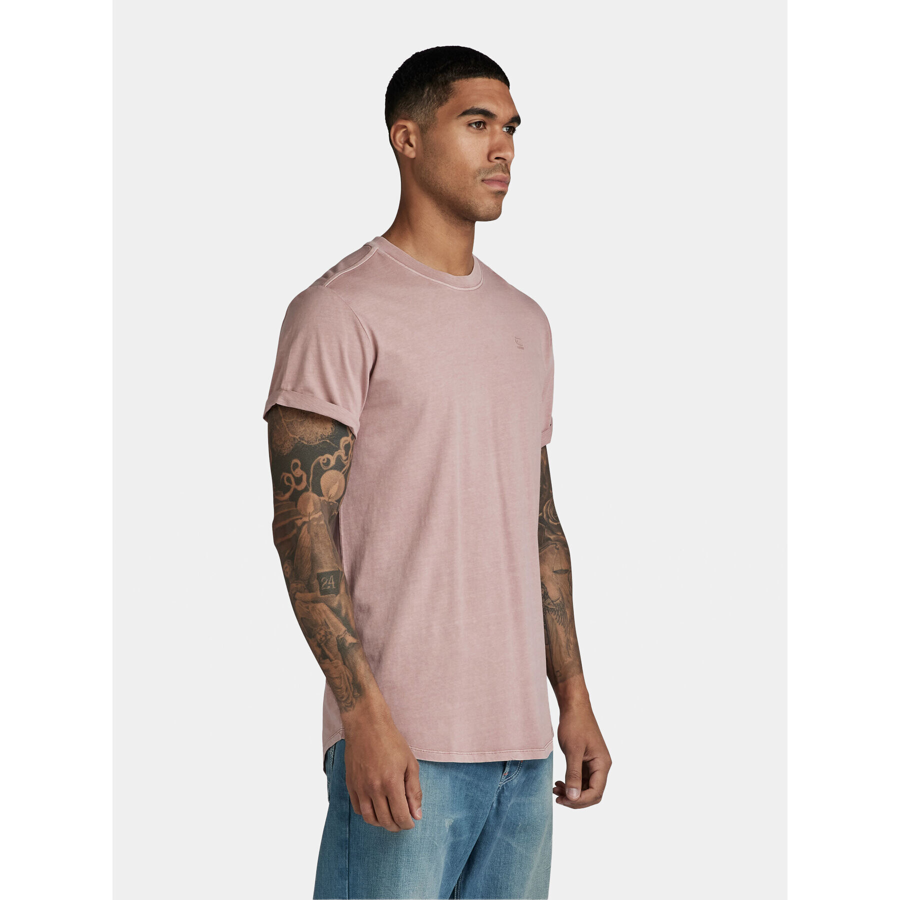 G-Star Raw Tricou Lash D16396-2653-G216 Roz Regular Fit - Pled.ro