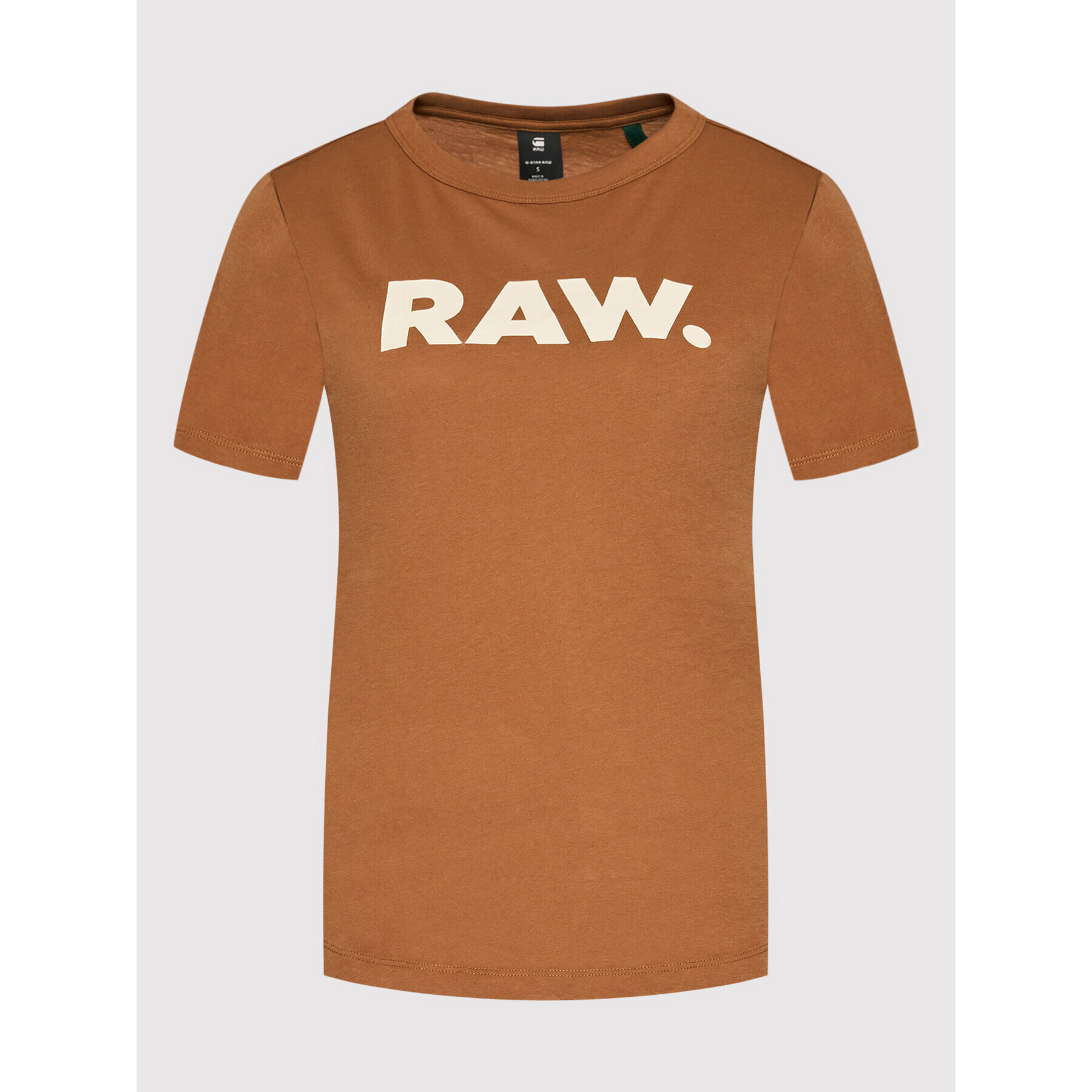 G-Star Raw Tricou Raw. D21226-4107-C740 Maro Slim Fit - Pled.ro