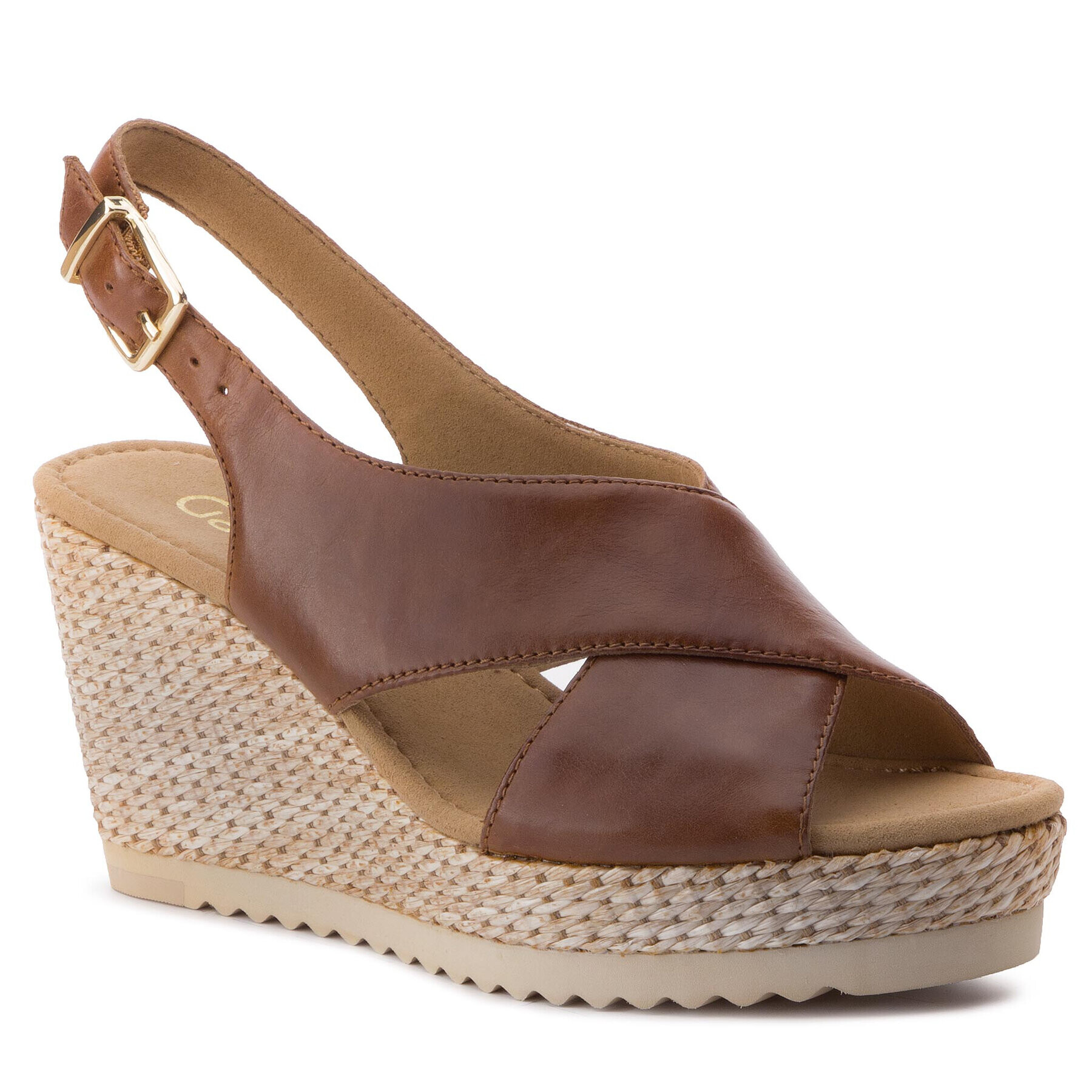 Gabor Espadrile 25.791.24 Maro - Pled.ro