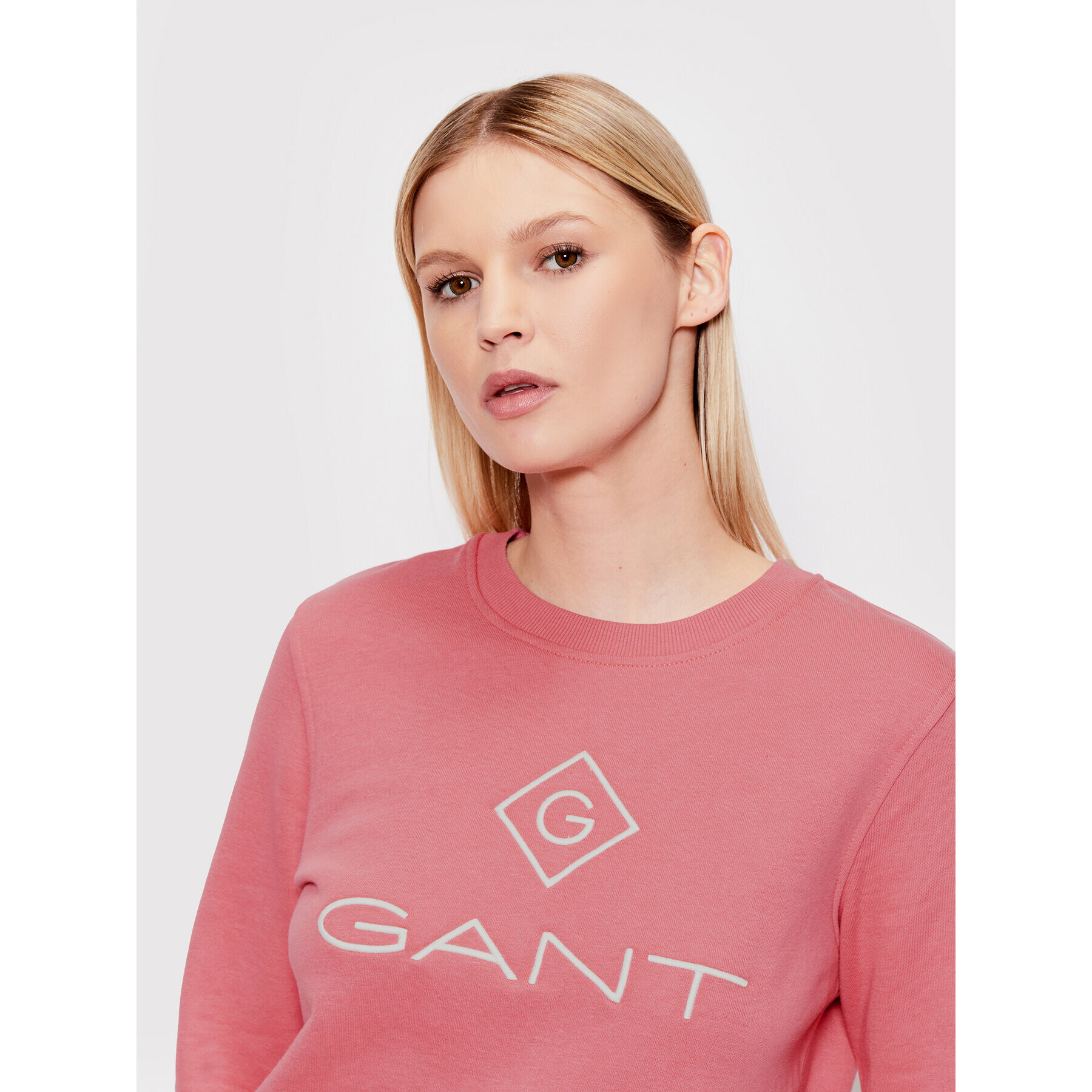 Gant Bluză Lock Up 4204680 Roz Regular Fit - Pled.ro