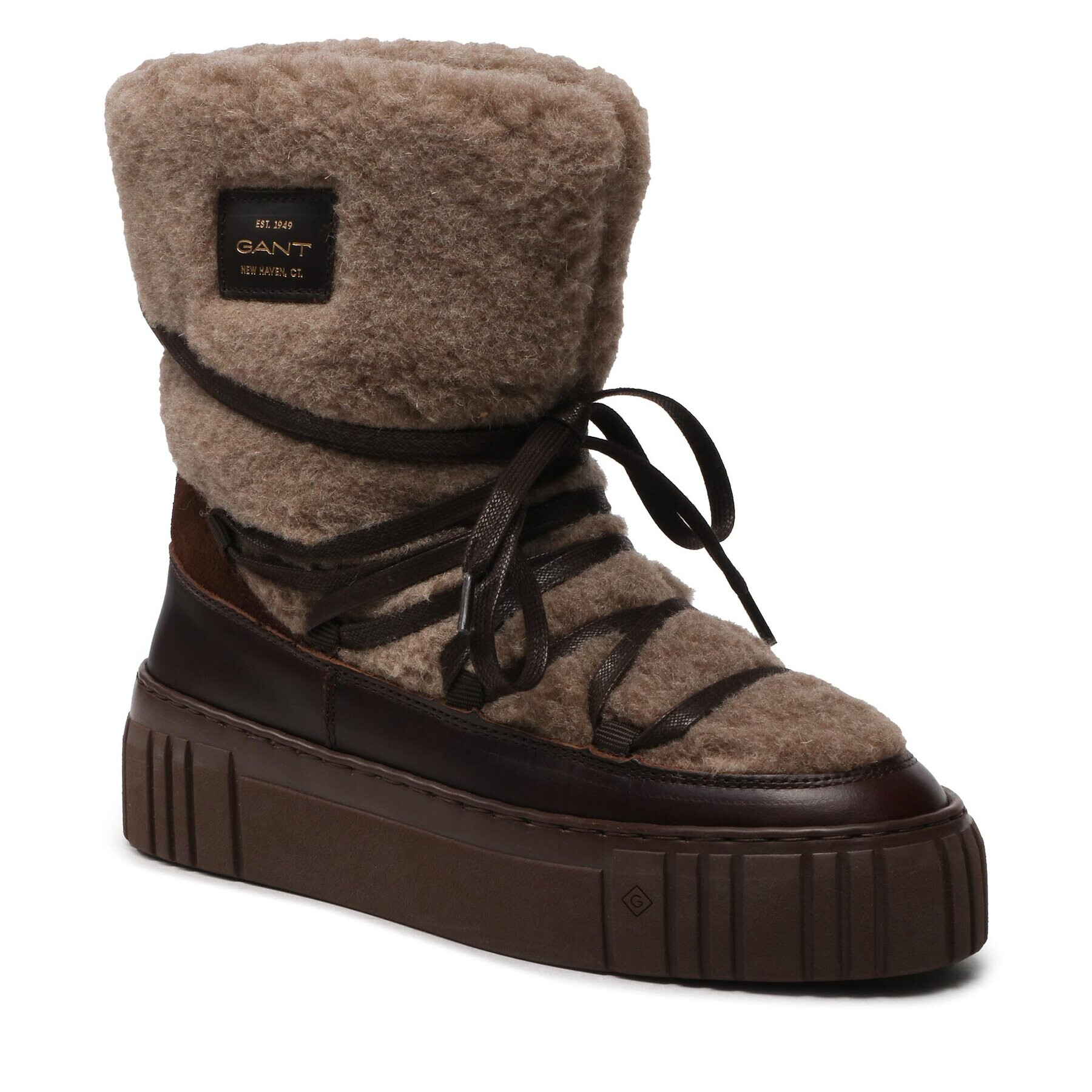 Gant Botine Snowmont 25541204 Maro - Pled.ro