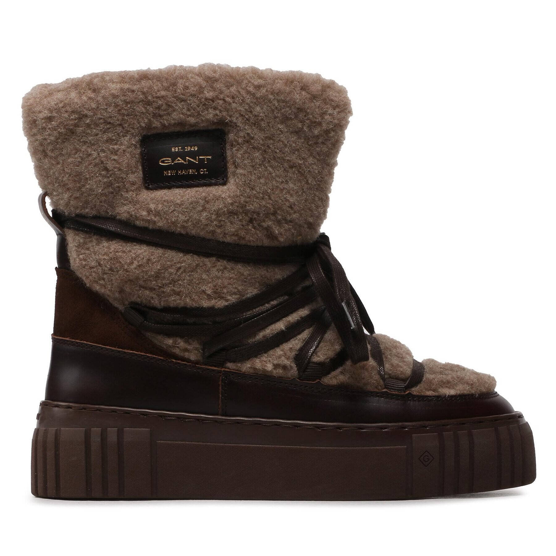 Gant Botine Snowmont 25541204 Maro - Pled.ro