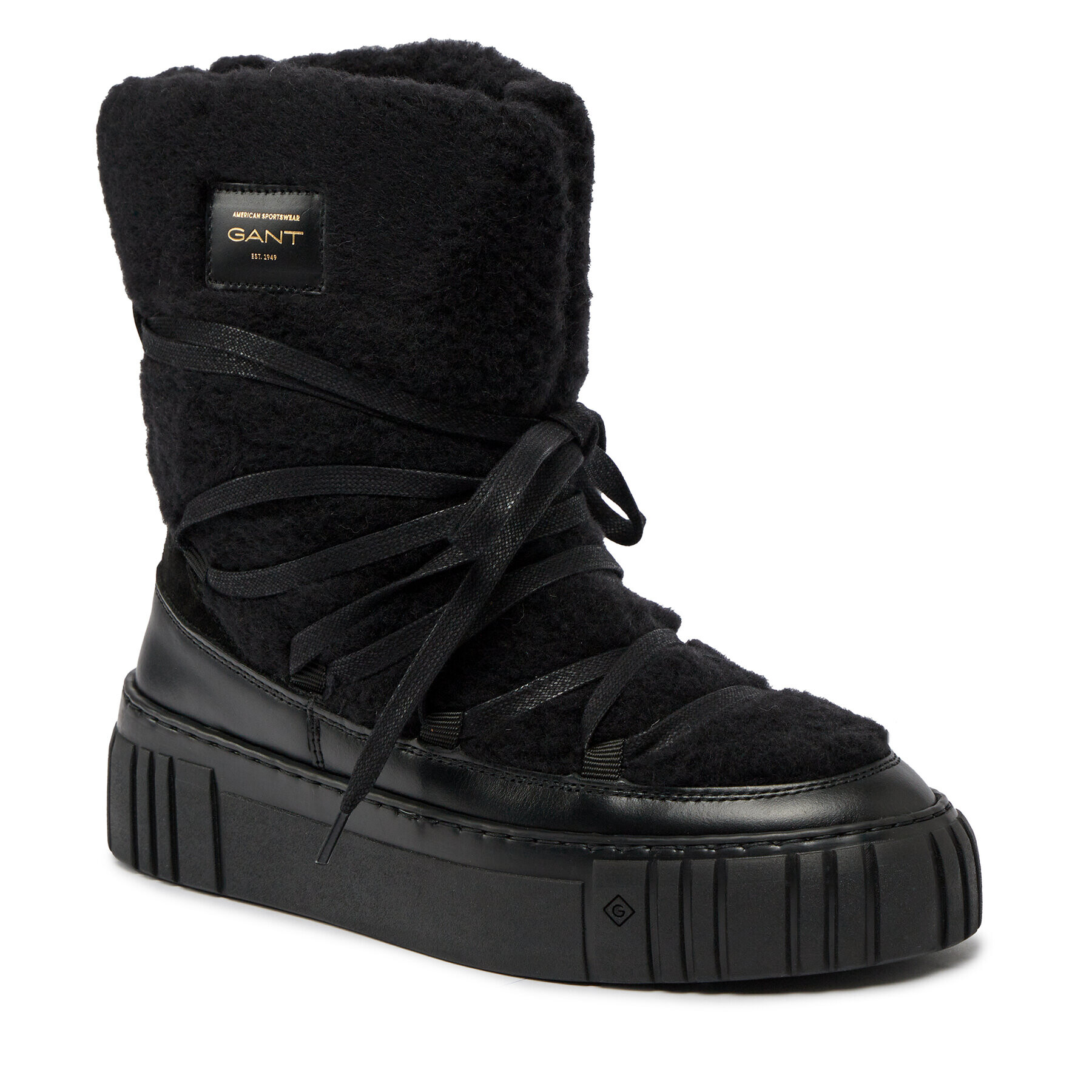 Gant Cizme de zăpadă Snowmont Mid Boot 27541370 Negru - Pled.ro