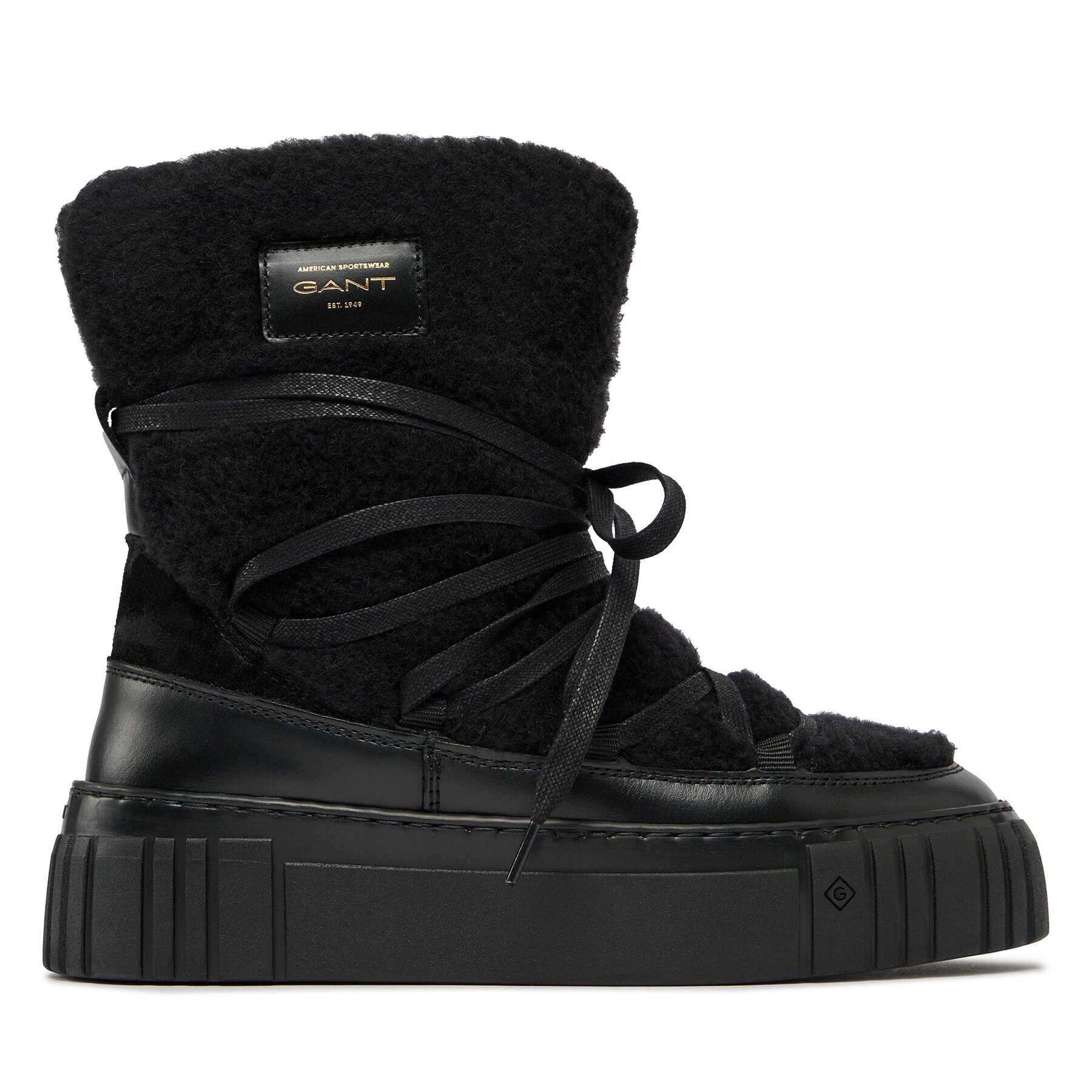 Gant Cizme de zăpadă Snowmont Mid Boot 27541370 Negru - Pled.ro