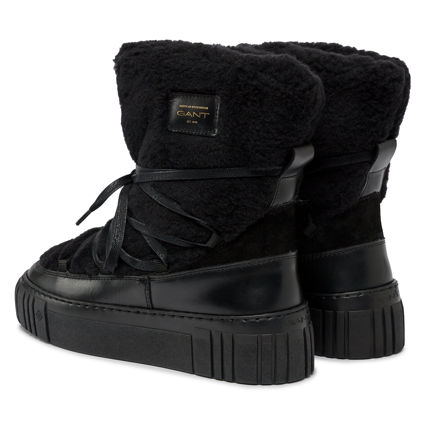 Gant Cizme de zăpadă Snowmont Mid Boot 27541370 Negru - Pled.ro