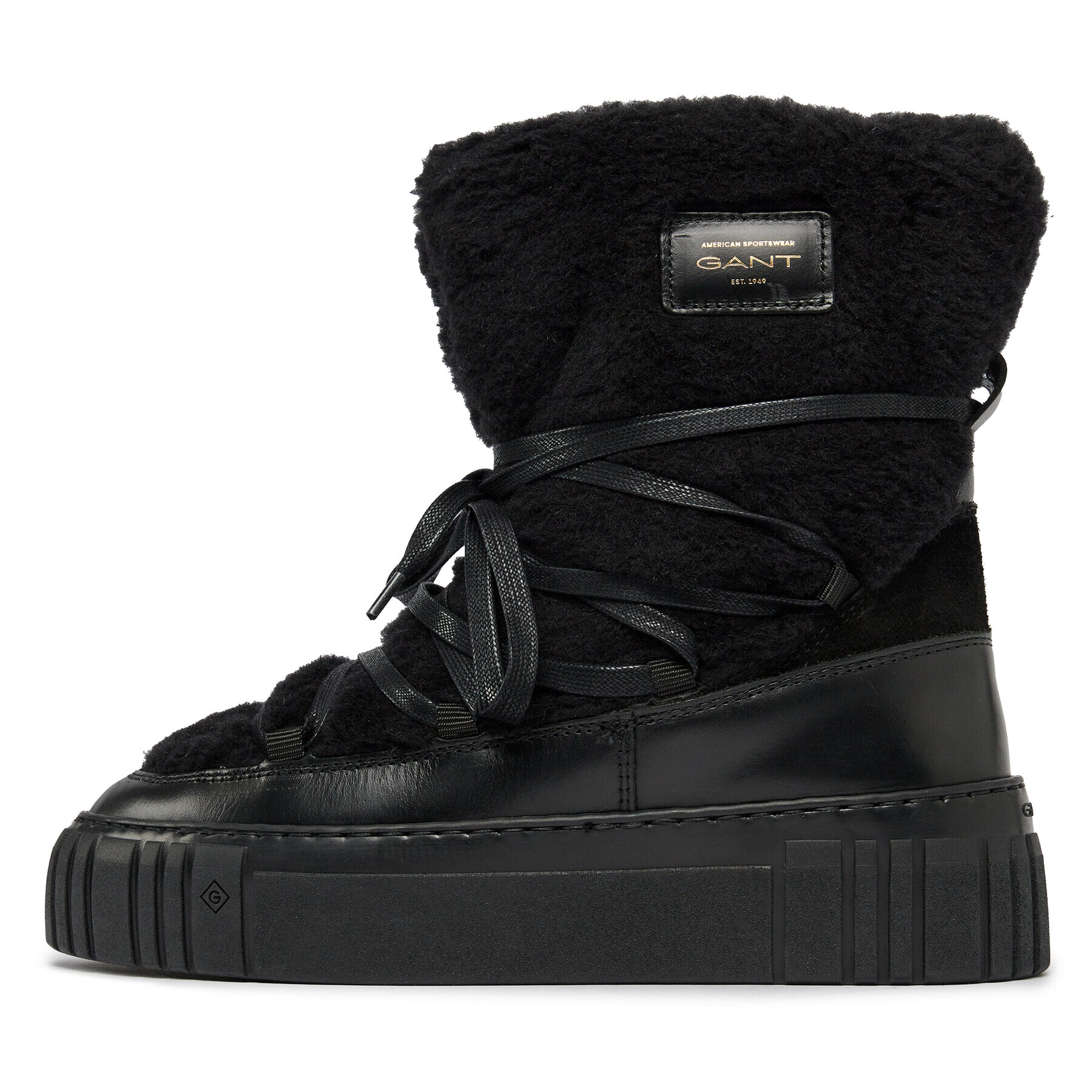 Gant Cizme de zăpadă Snowmont Mid Boot 27541370 Negru - Pled.ro