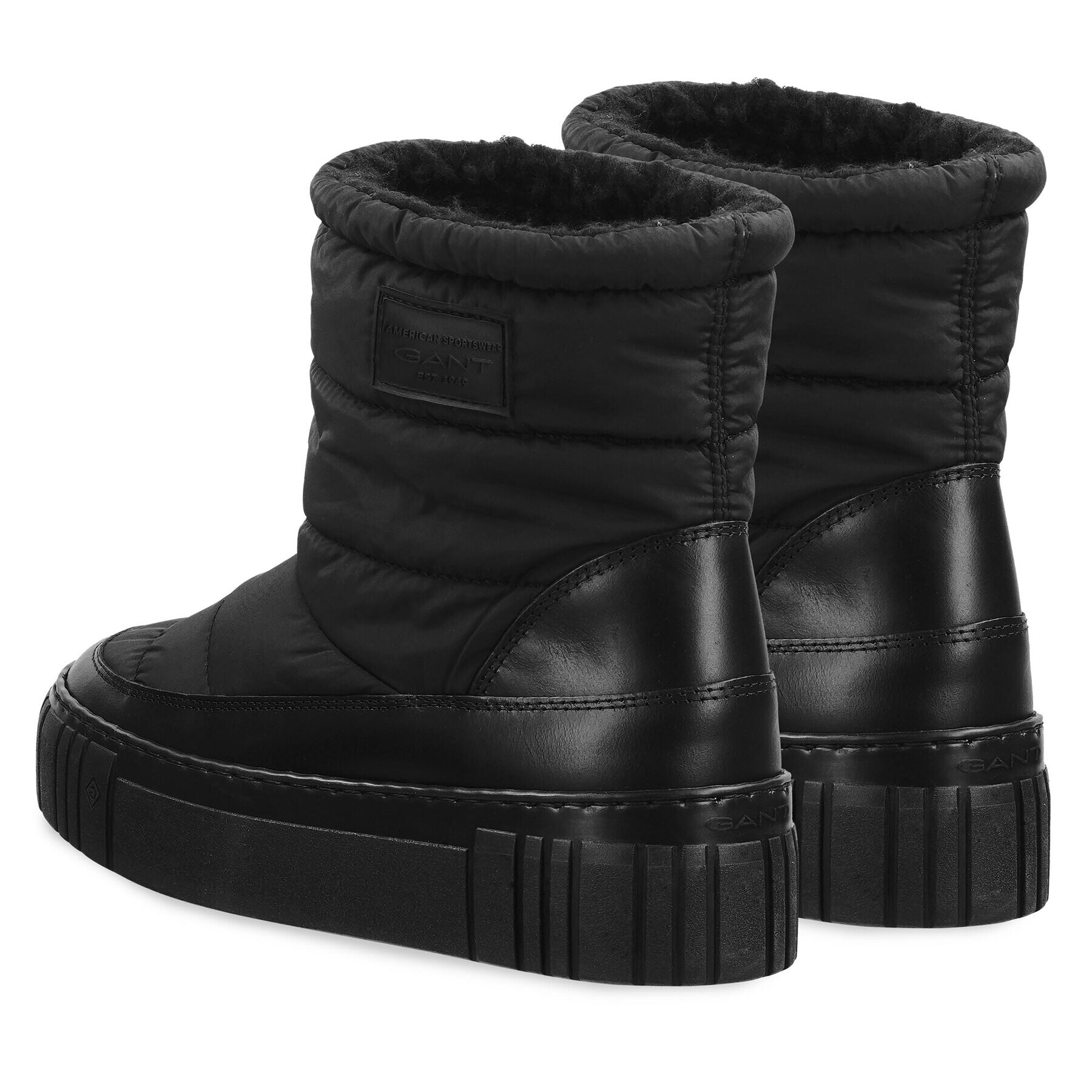 Gant Cizme de zăpadă Snowmont Mid Boot 27547369 Negru - Pled.ro