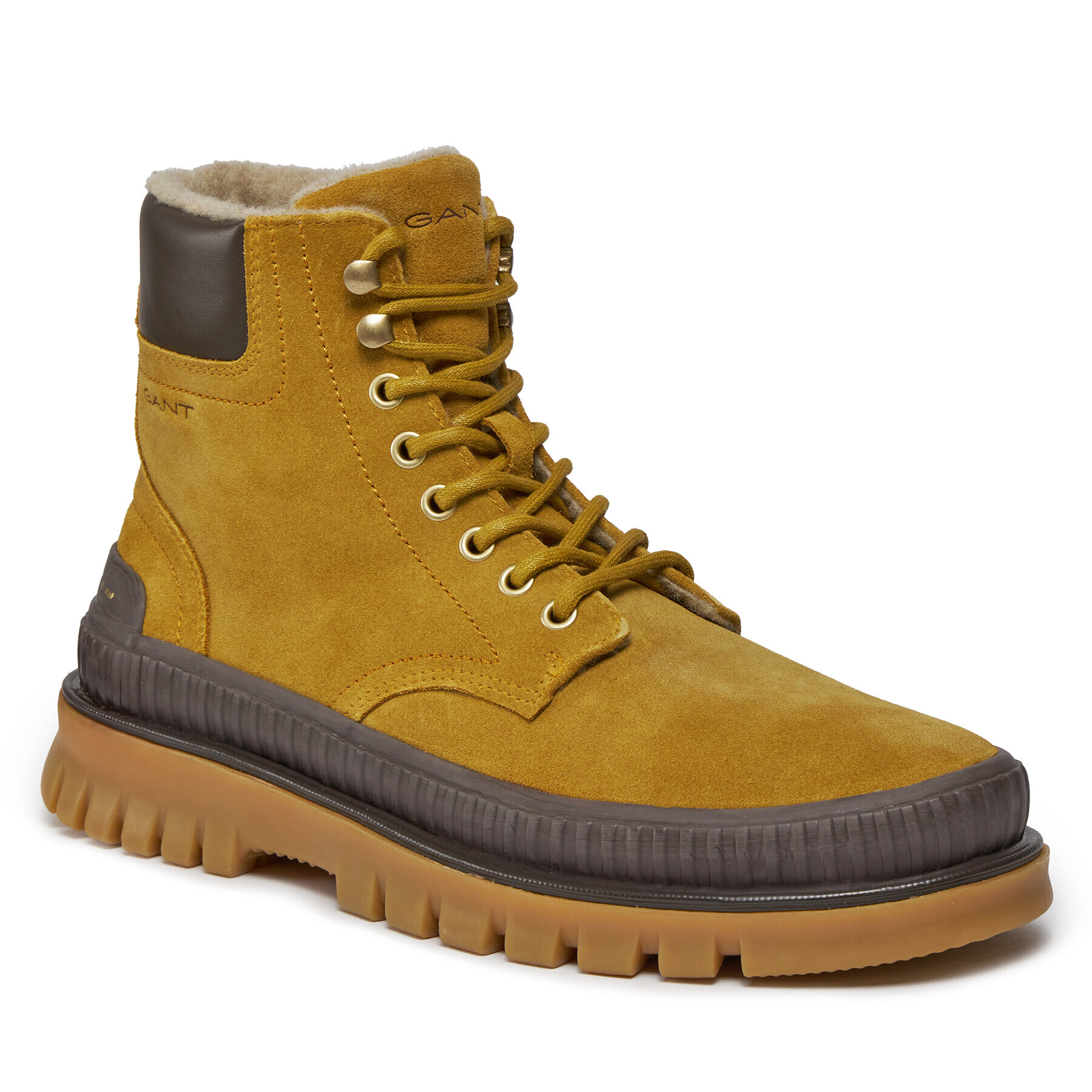 Gant Ghete Nebrada Mid Boot 27643360 Galben - Pled.ro