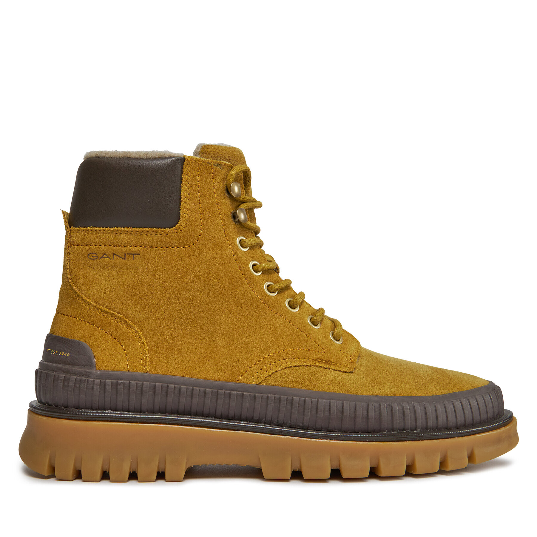 Gant Ghete Nebrada Mid Boot 27643360 Galben - Pled.ro