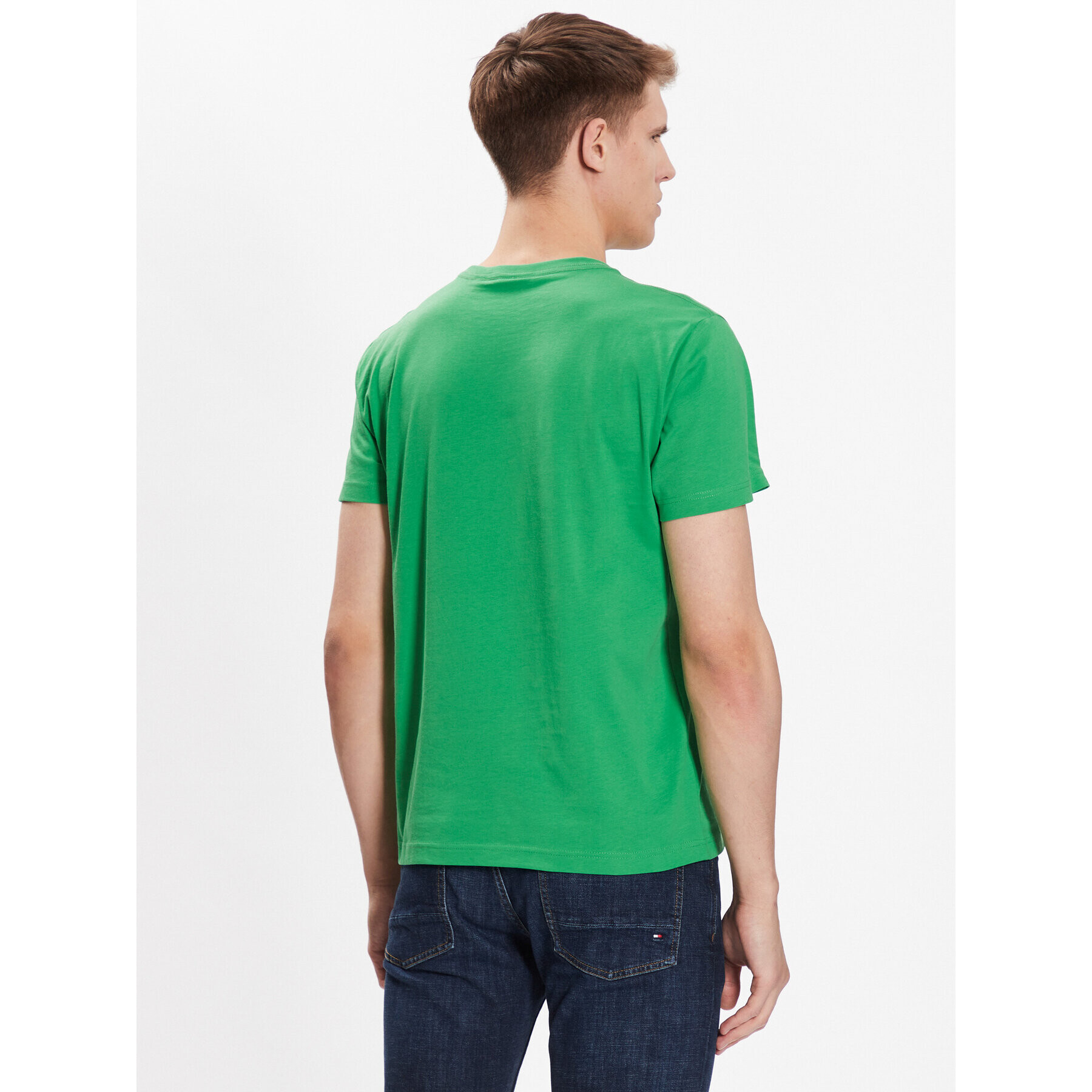 Gant Tricou 234100 Verde Regular Fit - Pled.ro