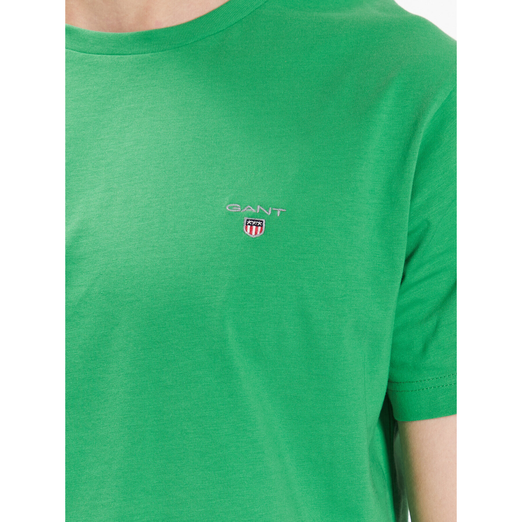 Gant Tricou 234100 Verde Regular Fit - Pled.ro