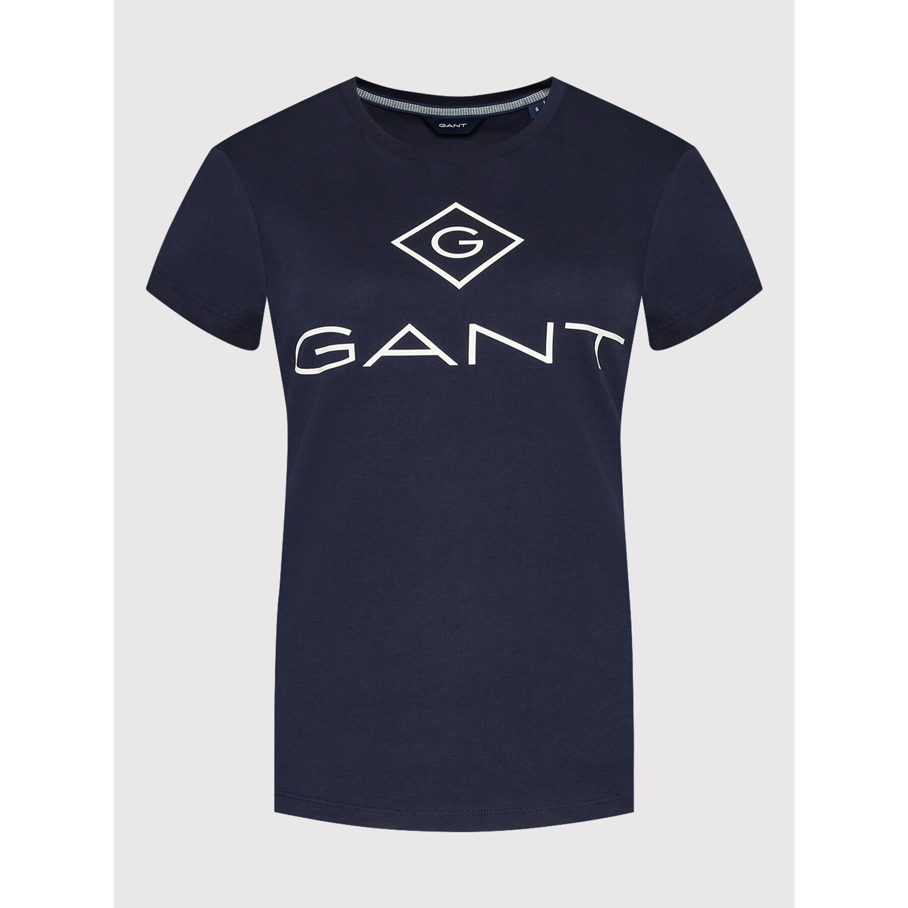 Gant Tricou Lock Up 4200396 Bleumarin Regular Fit - Pled.ro