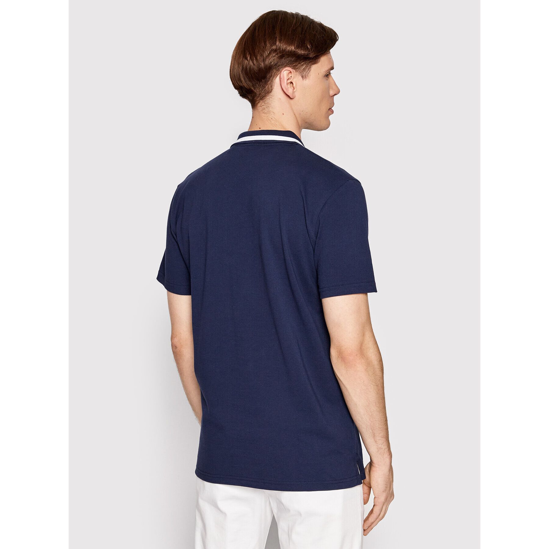 Gant Tricou polo D1 Retro Shield 2002015 Bleumarin Regular Fit - Pled.ro