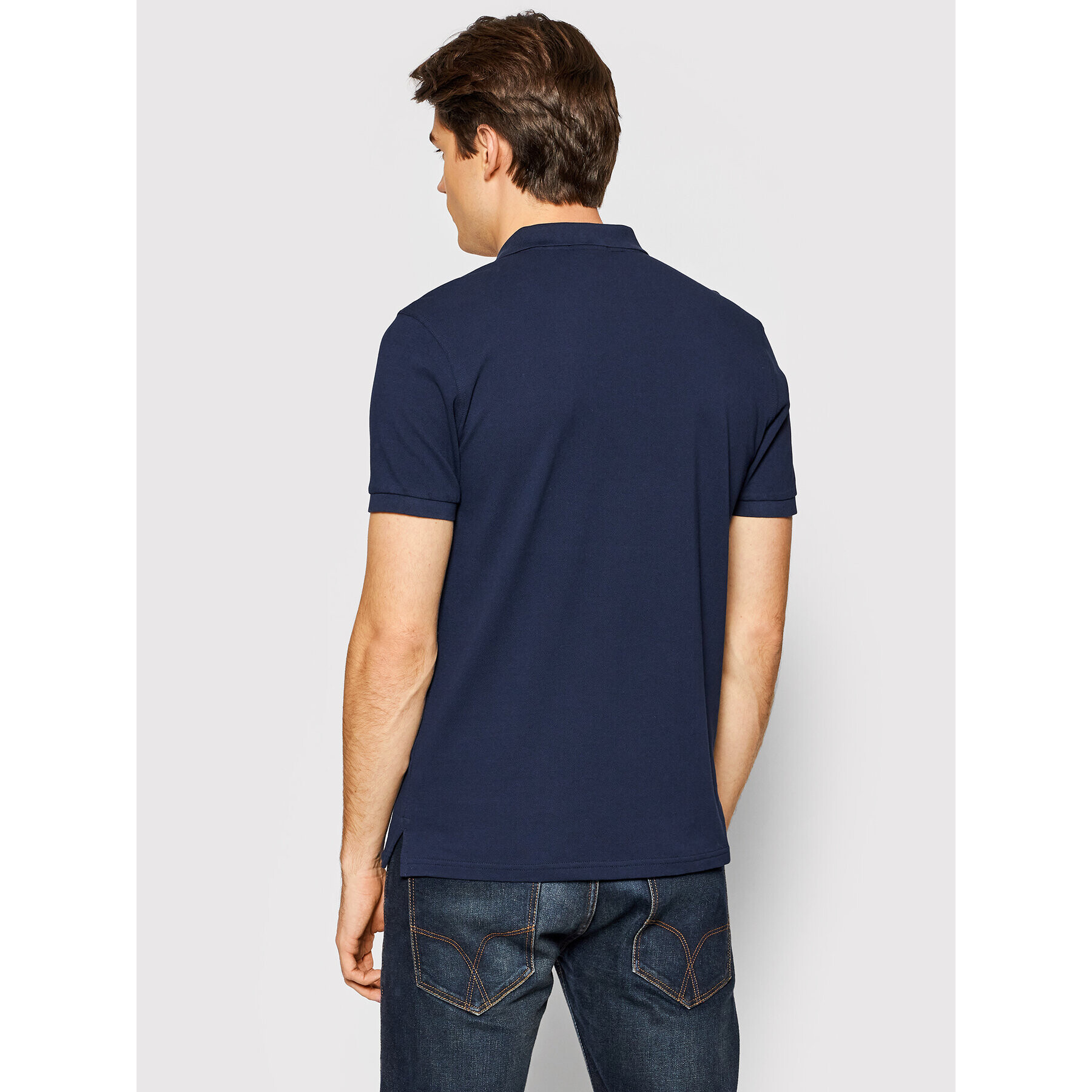 Gant Tricou polo Original Pique 2201 Bleumarin Regular Fit - Pled.ro