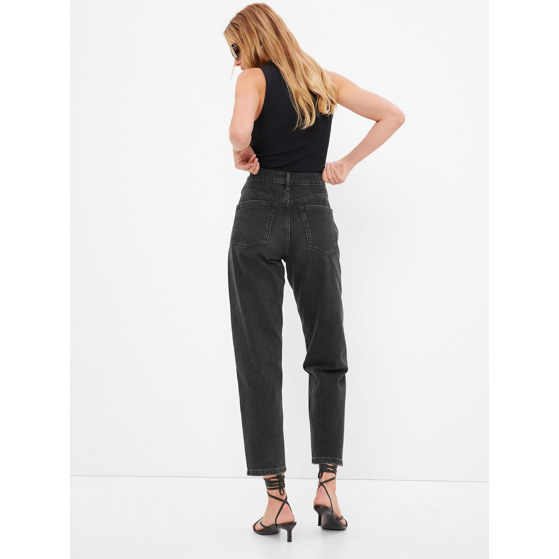 Gap Blugi 406726-00 Negru Regular Fit - Pled.ro