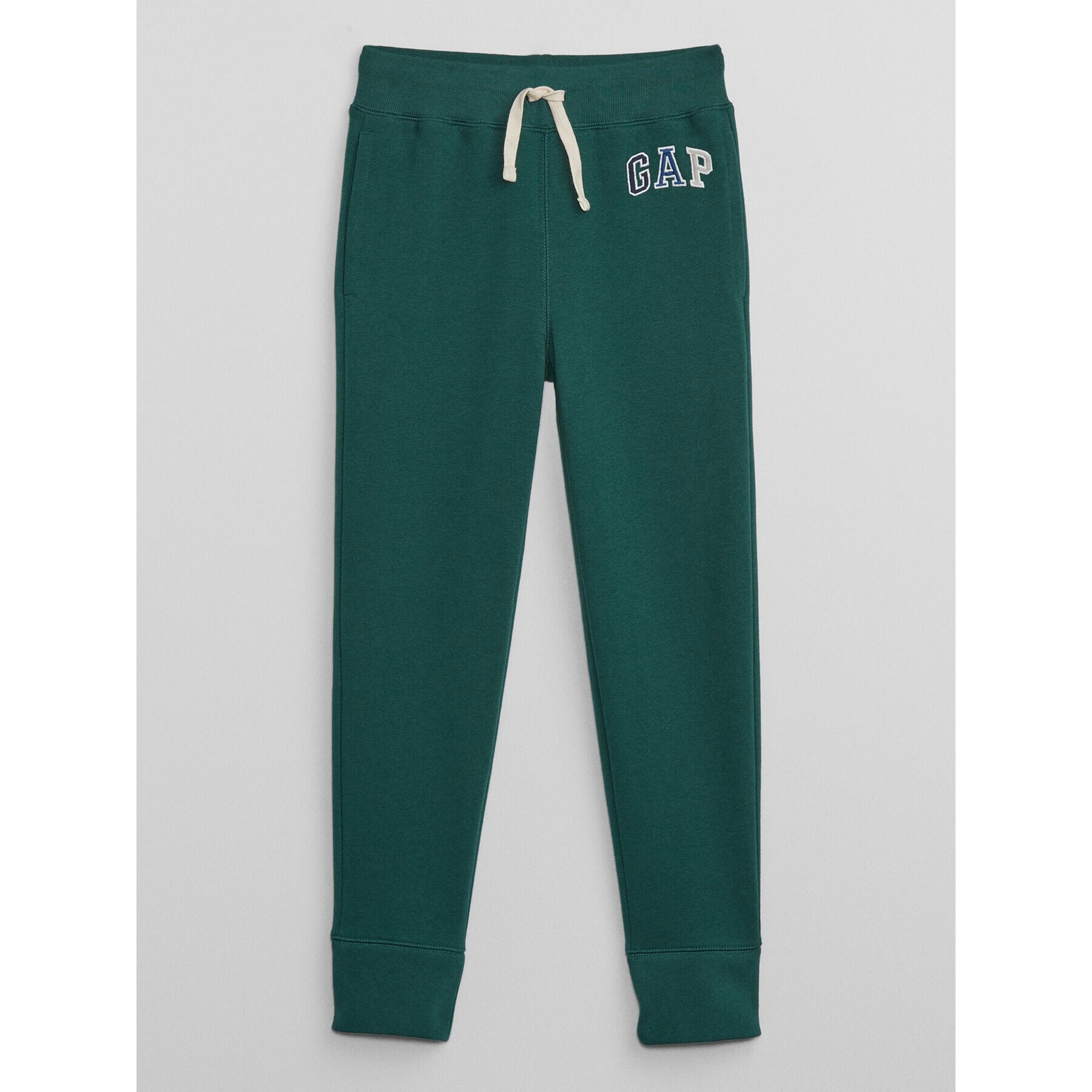 Gap Pantaloni trening 772098-02 Verde Regular Fit - Pled.ro