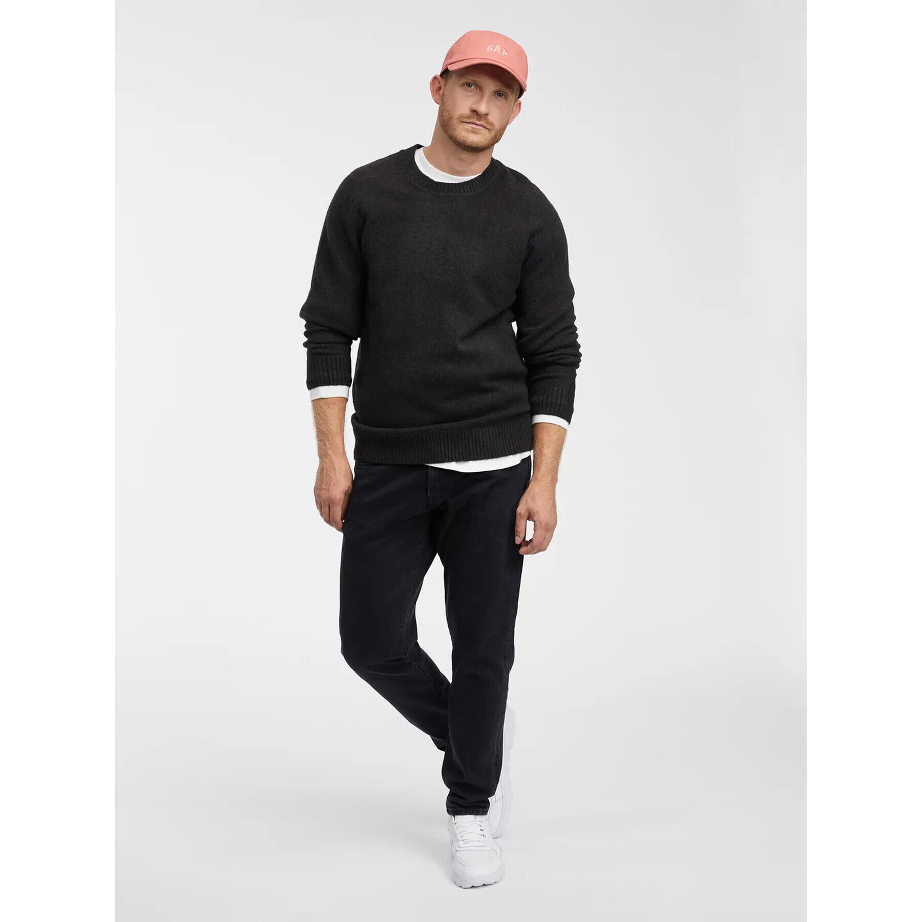 Gap Pulover 787102-00 Negru Regular Fit - Pled.ro