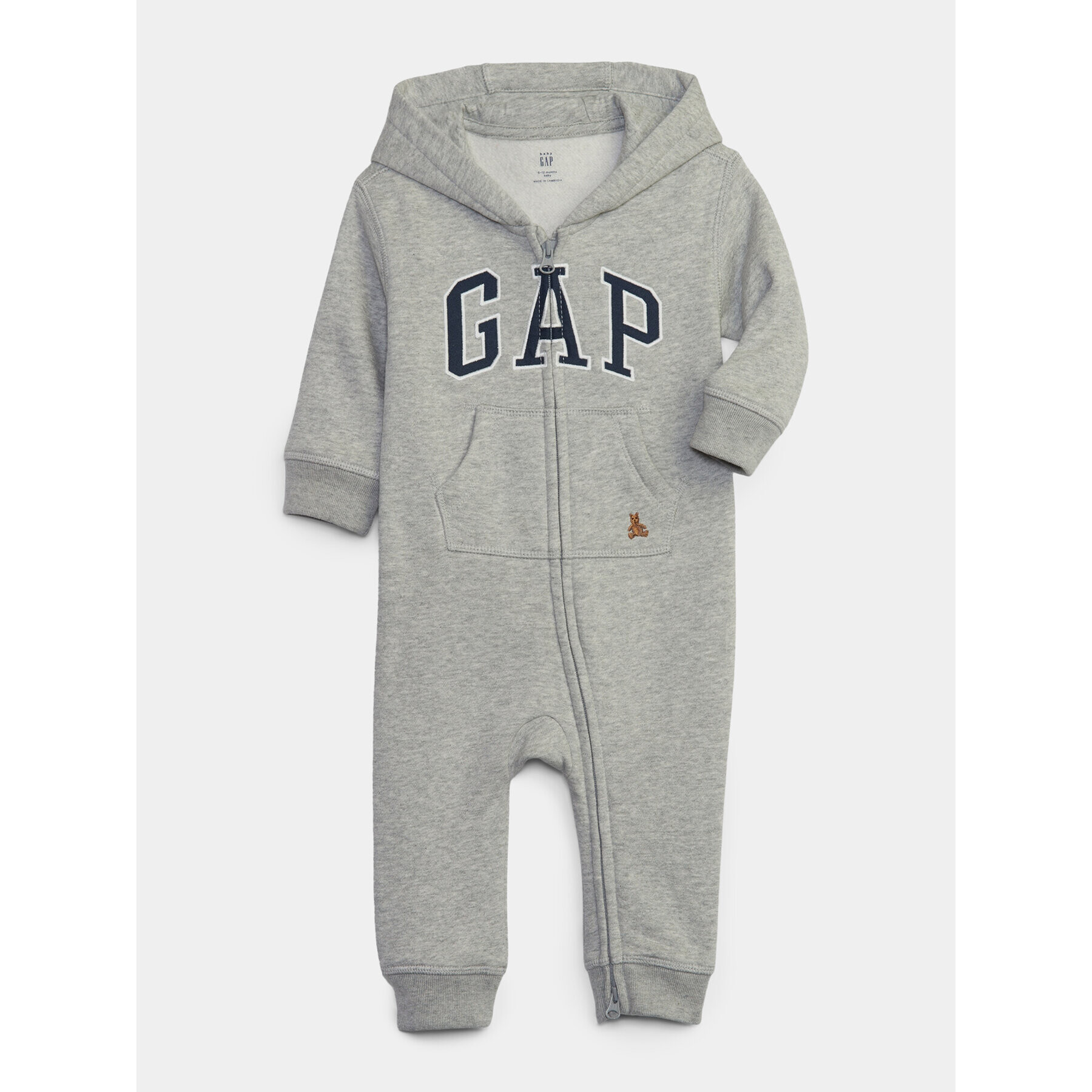 Gap Salopetă 745110-00 Gri Regular Fit - Pled.ro