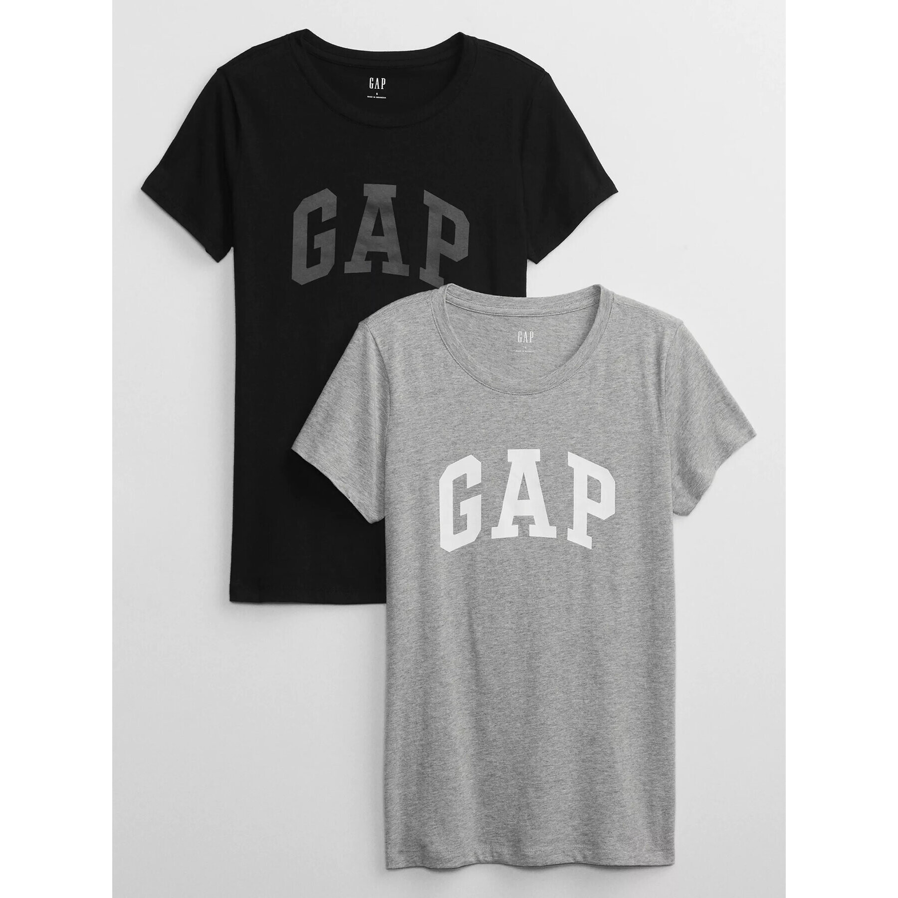 Gap Set 2 tricouri 548683-05 Gri Regular Fit - Pled.ro