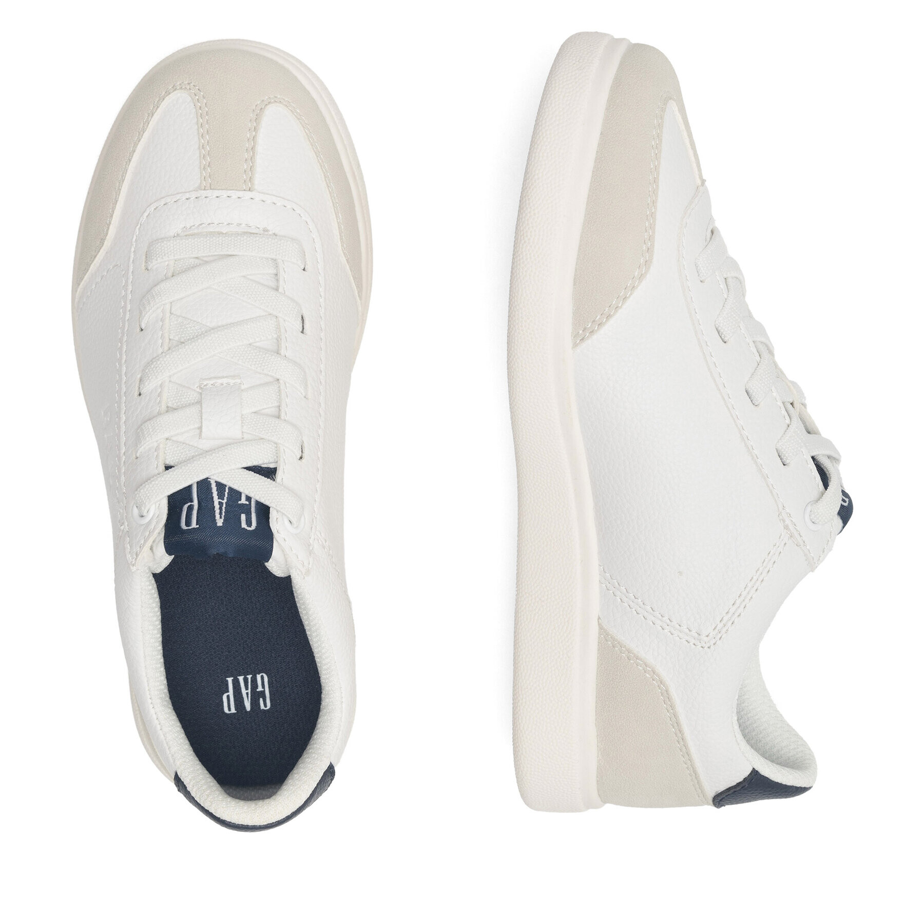 Gap Sneakers GAB001F5SYWHITGP Alb - Pled.ro