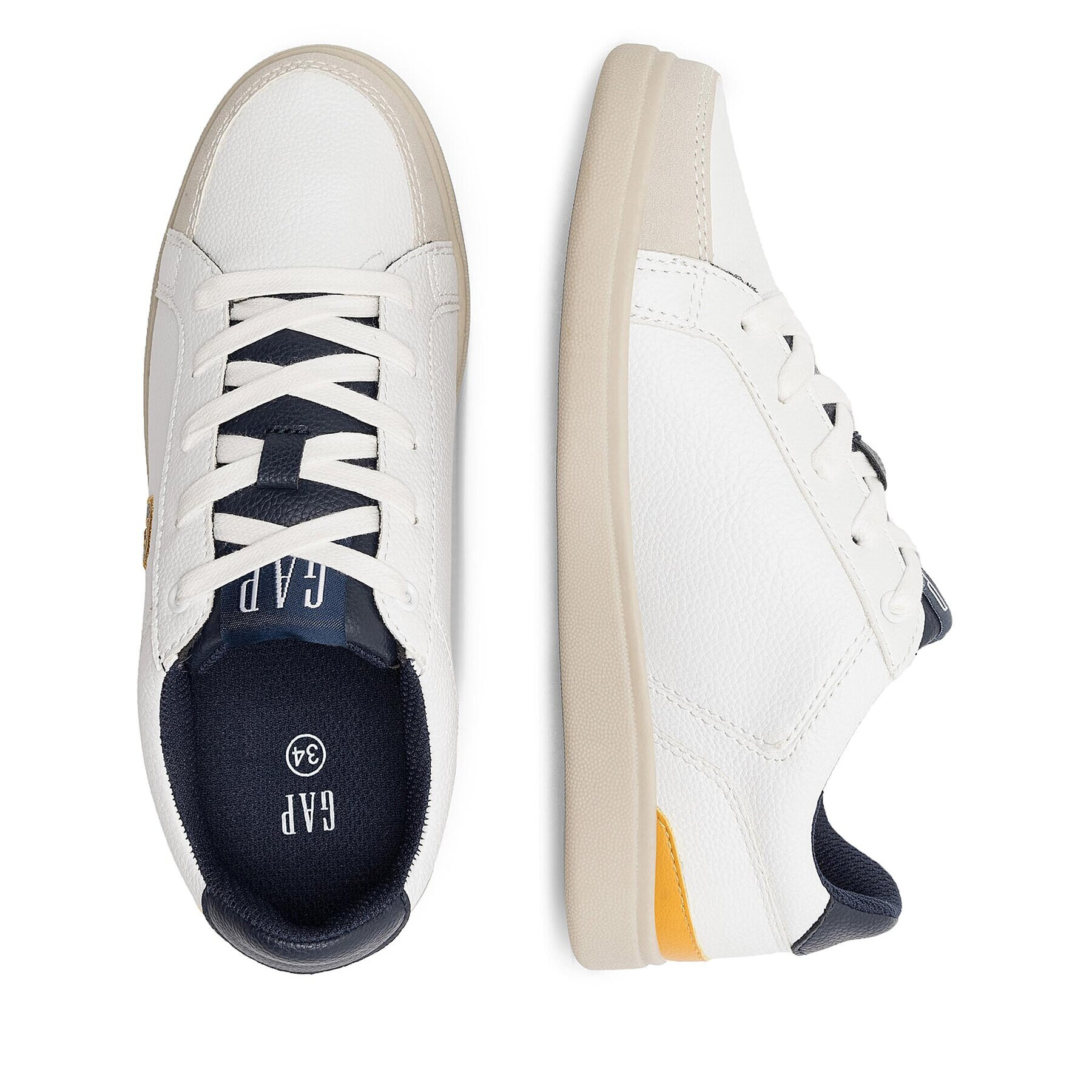 Gap Sneakers GAB002F5SYWELBGP Alb - Pled.ro