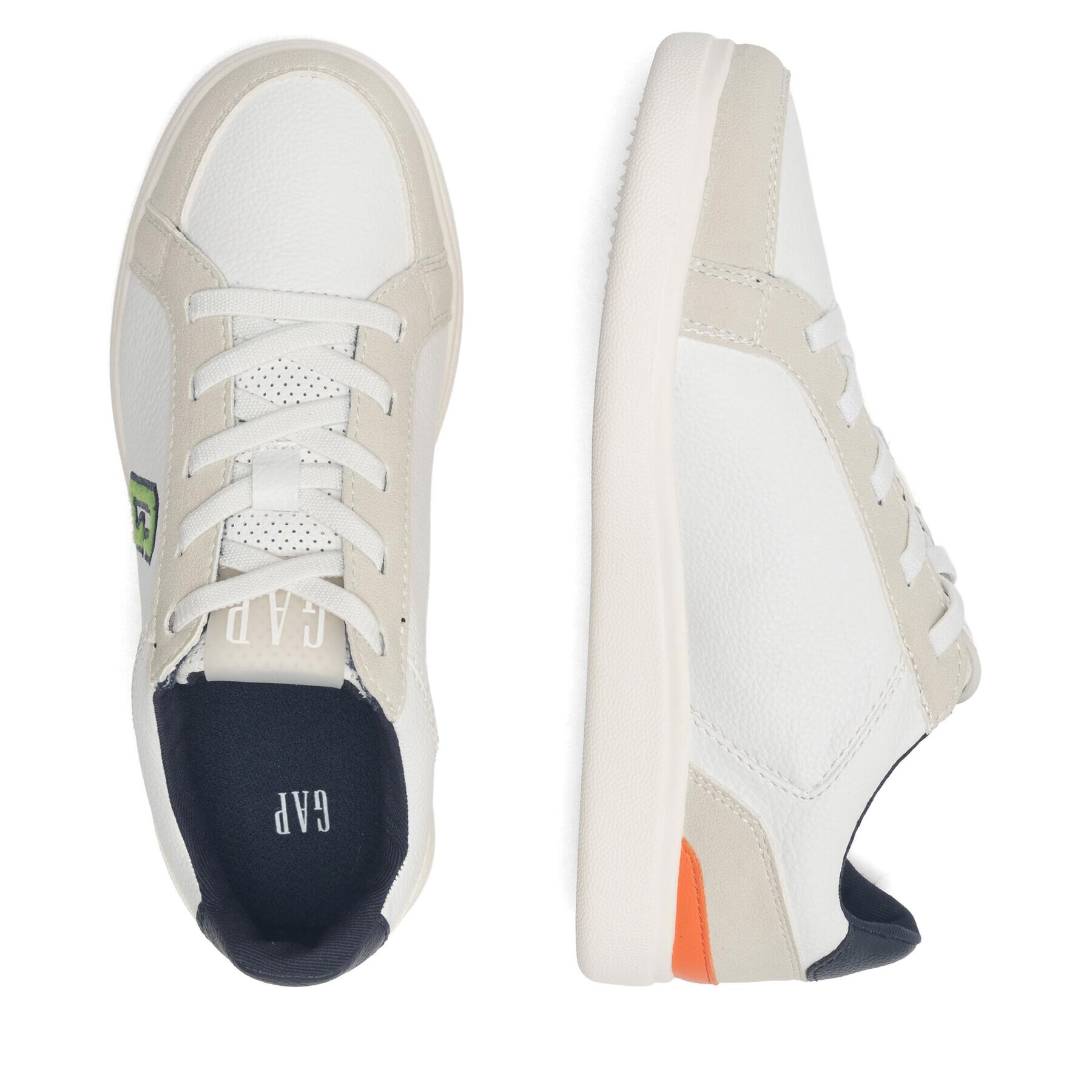 Gap Sneakers GAB002F5SYWHITGP Alb - Pled.ro