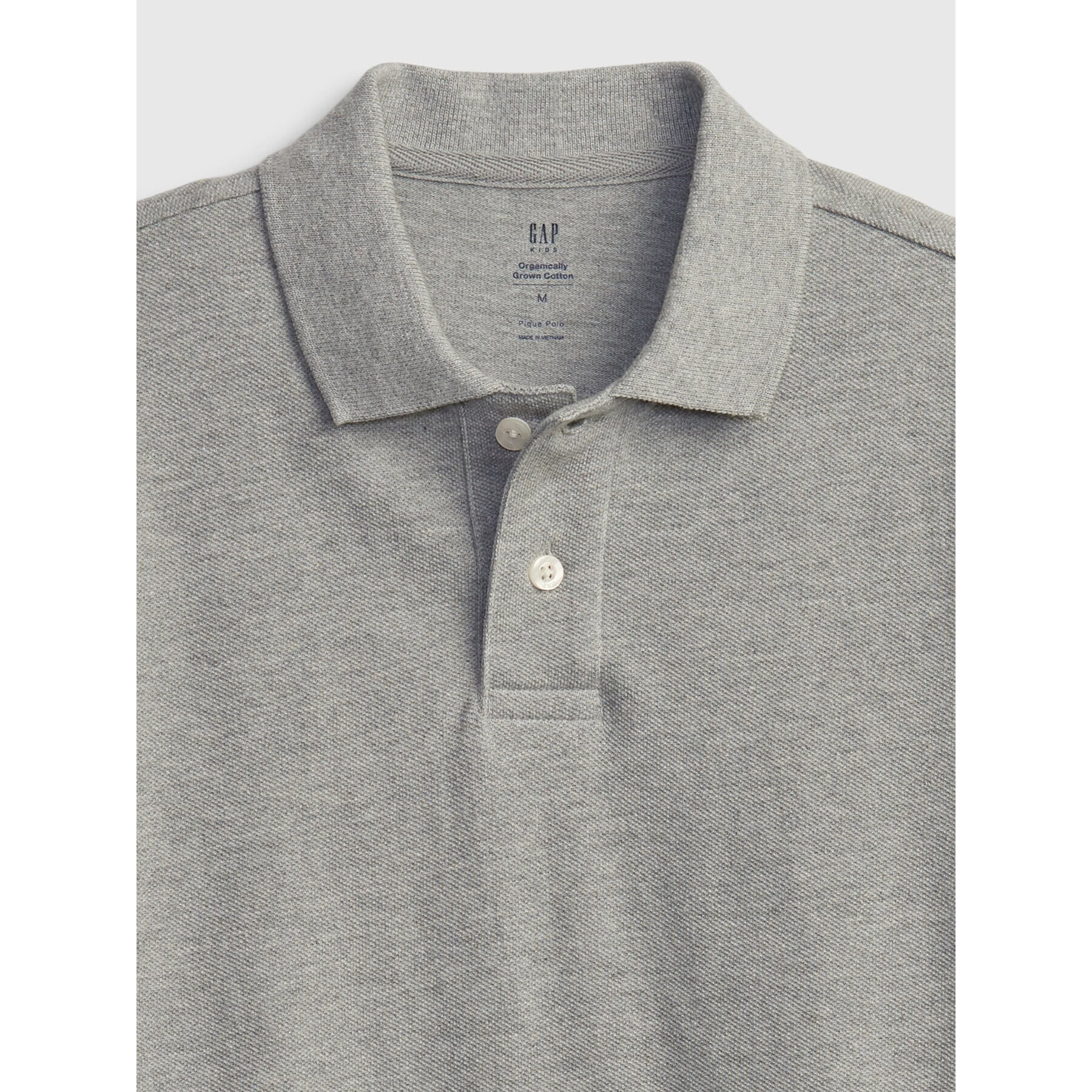 Gap Tricou polo 763889-03 Gri Regular Fit - Pled.ro