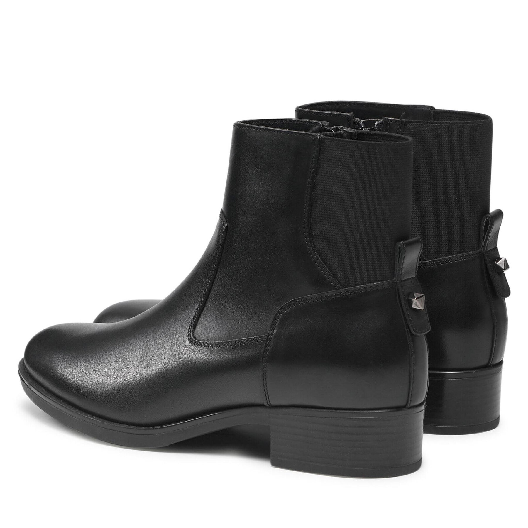 Geox Botine D Felicity C D16G1C 00043 C9999 Negru - Pled.ro