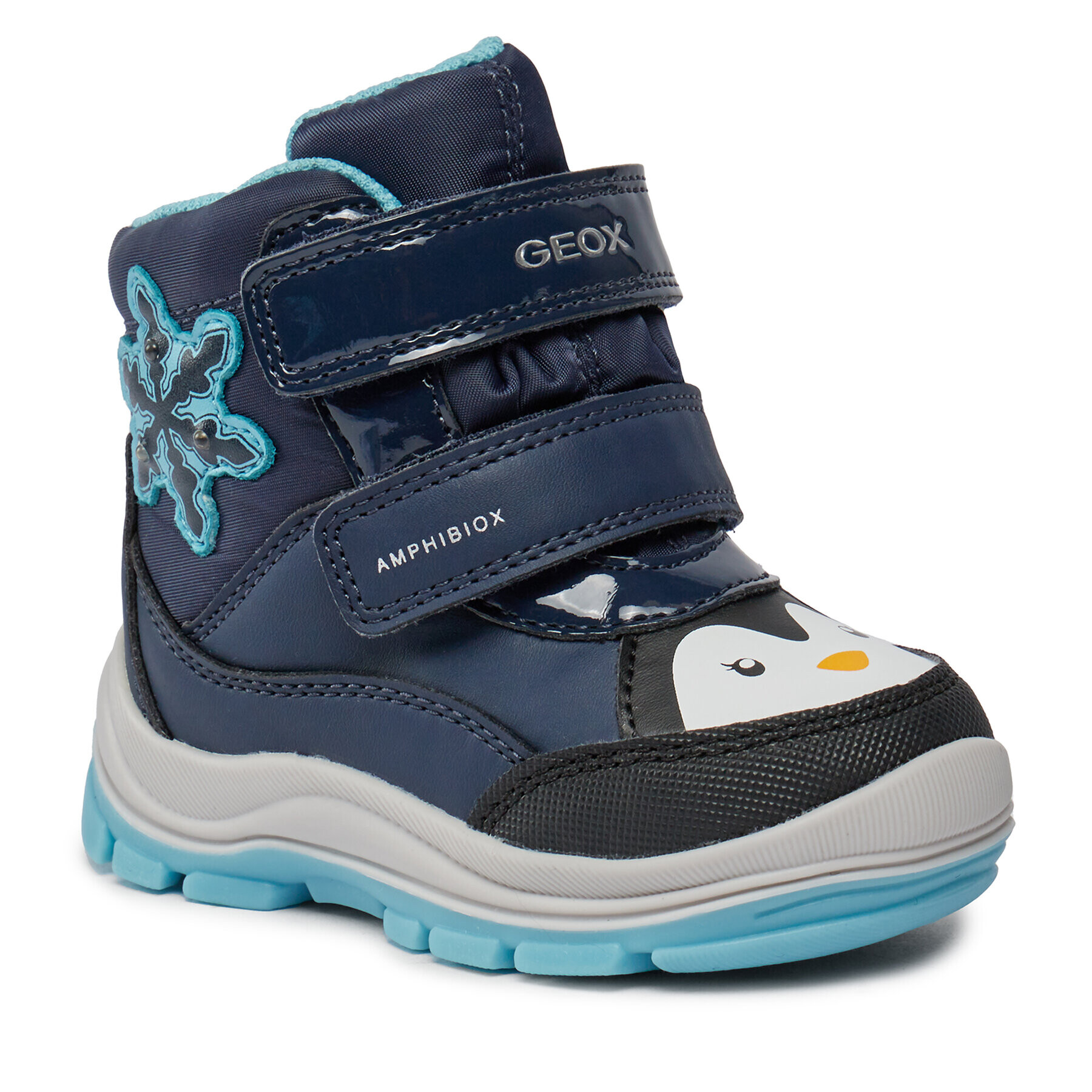 Geox Cizme B Flanfil Girl B Abx B363WA 054FU CF4N4 M Bleumarin - Pled.ro