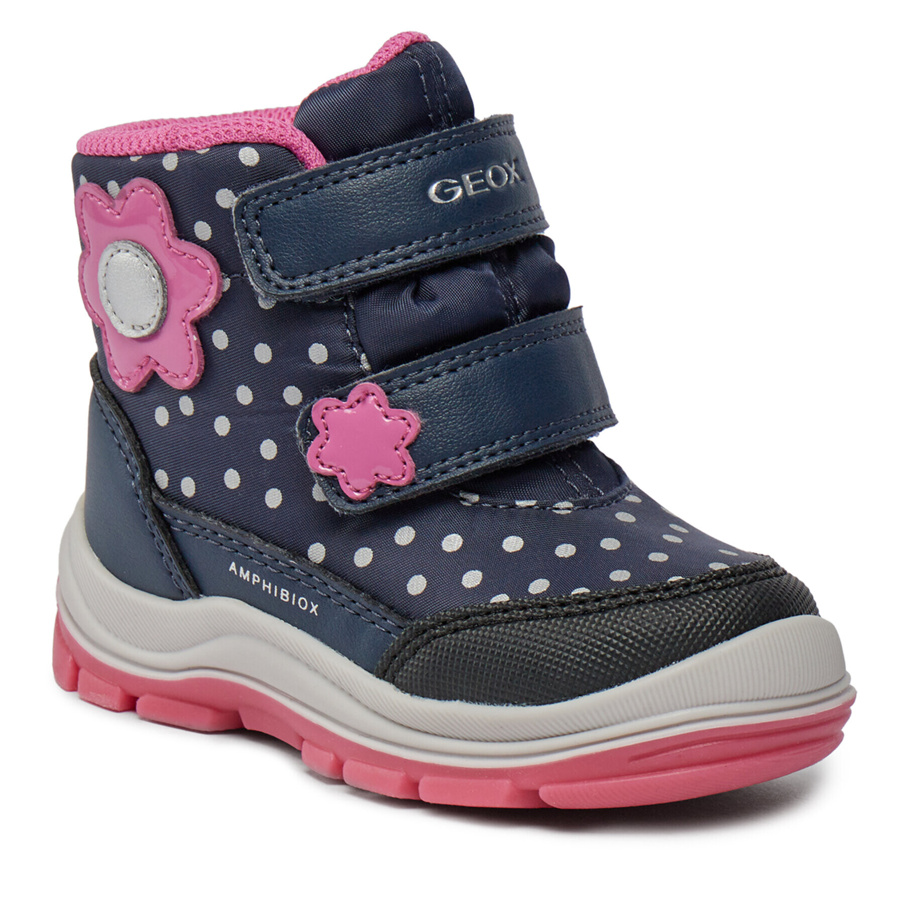 Geox Cizme de zăpadă B Flanfil Girl B Abx B363WB 0MNBC C4268 M Bleumarin - Pled.ro