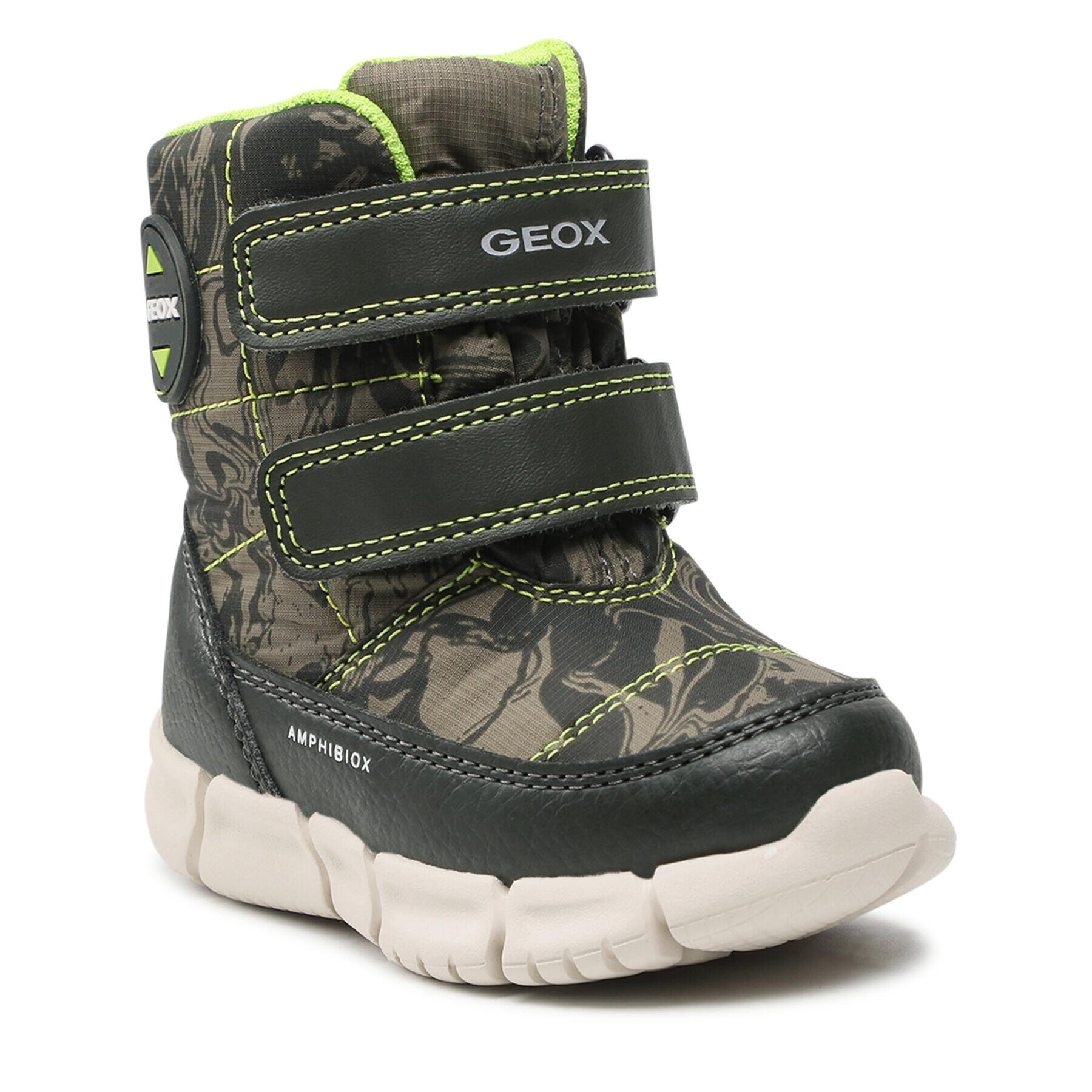 Geox Cizme de zăpadă B Flexyper B.B Abx C B043PC 0MNBU C3Y7N M Verde - Pled.ro