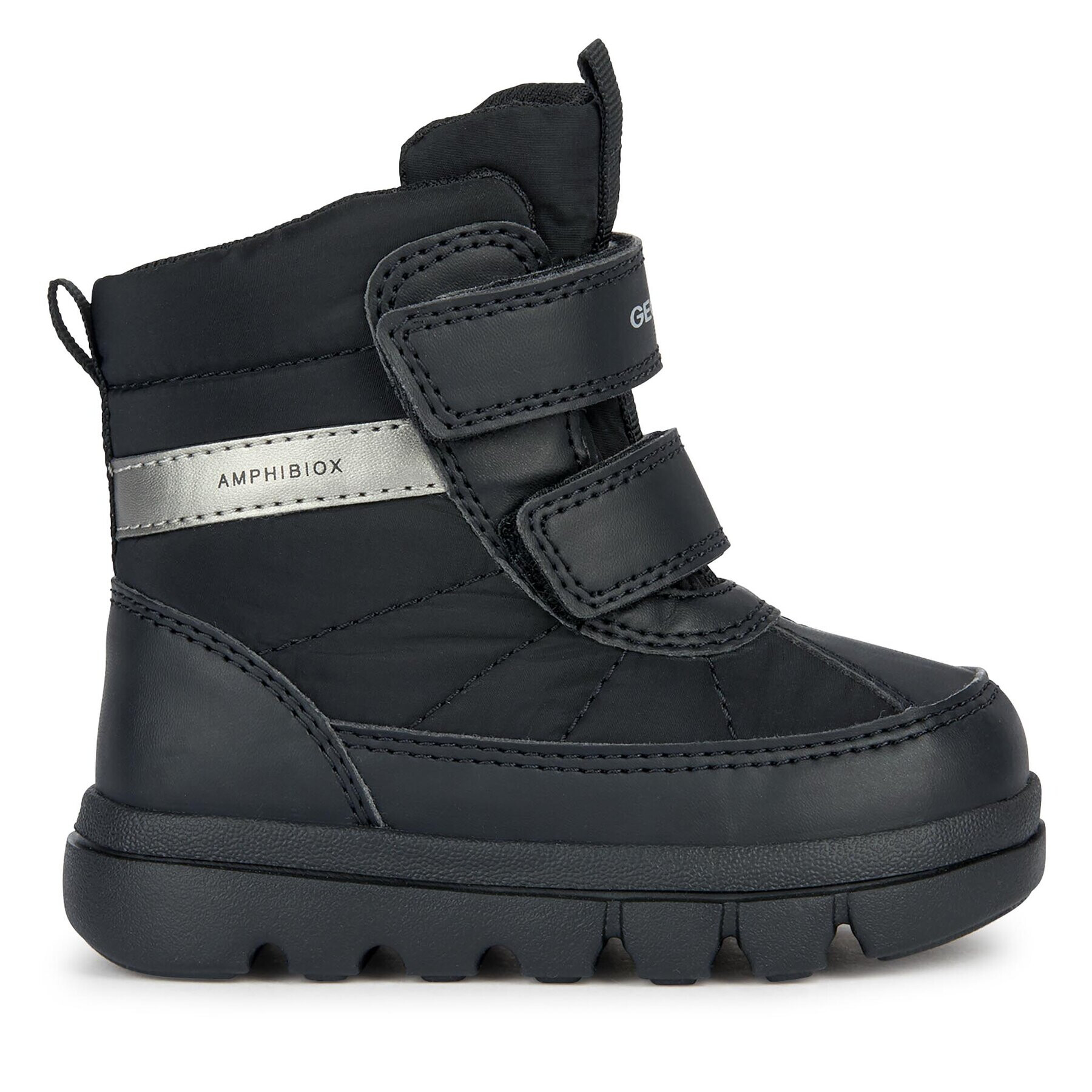 Geox Cizme de zăpadă B Willaboom Boy B Ab B365BG 0FU54 C9999 M Negru - Pled.ro