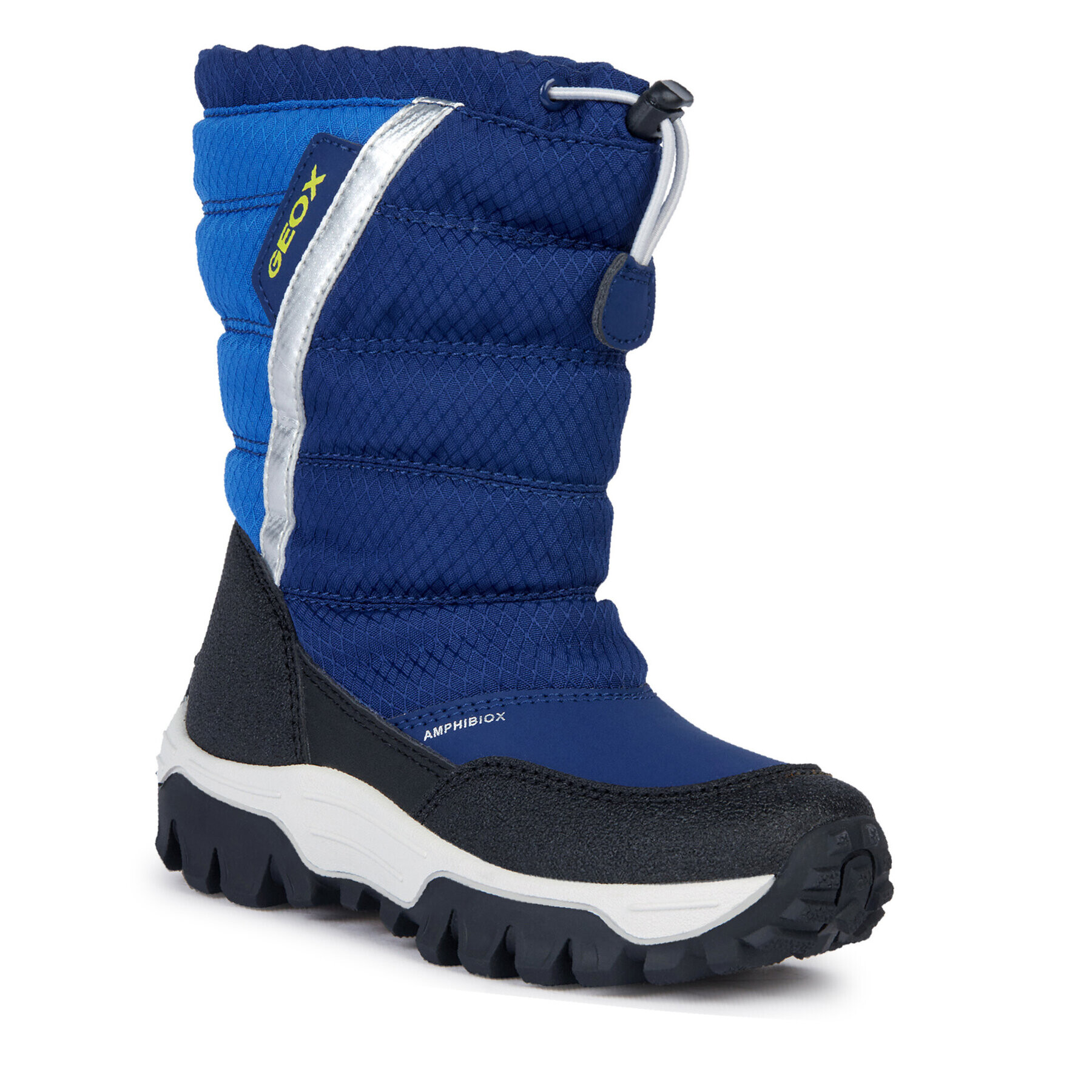 Geox Cizme de zăpadă J Himalaya Boy B Abx J26FRA 0FU50 C0615 M Albastru - Pled.ro