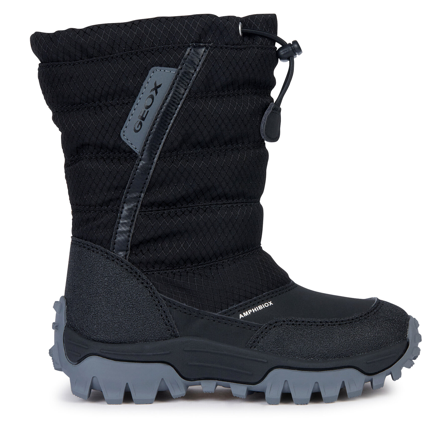 Geox Cizme de zăpadă J Himalaya Boy B Abx J26FRA 0FU50 C9999 M Negru - Pled.ro