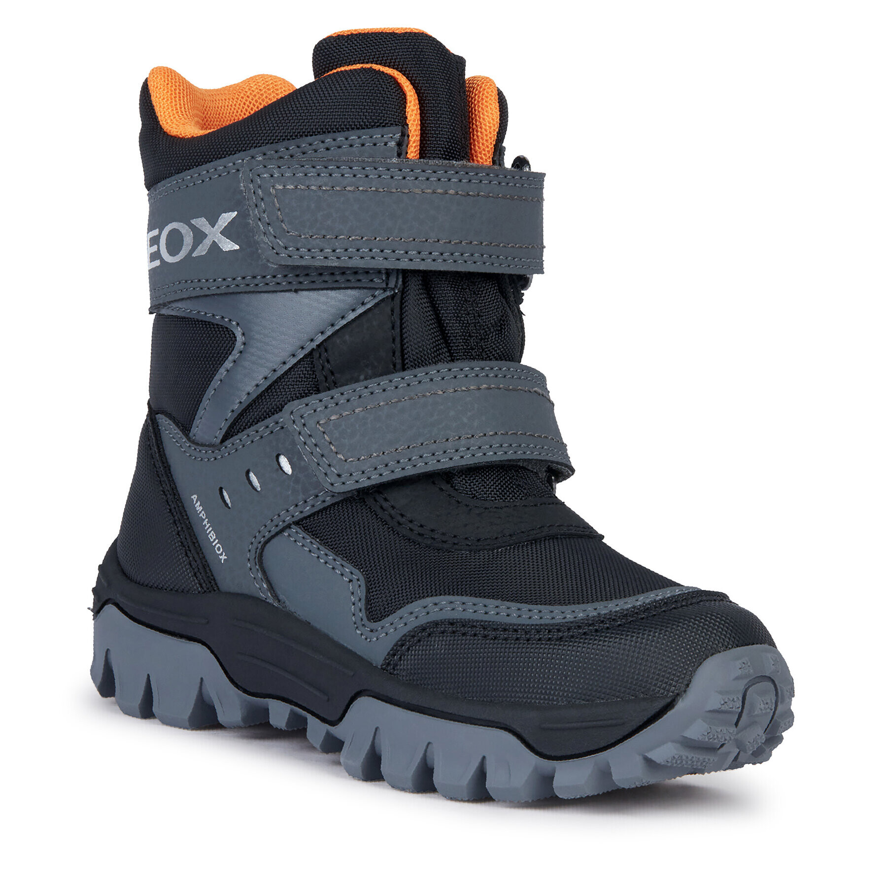 Geox Cizme de zăpadă J Himalaya Boy B Abx J36FRC 0FUCE C0038 M Negru - Pled.ro