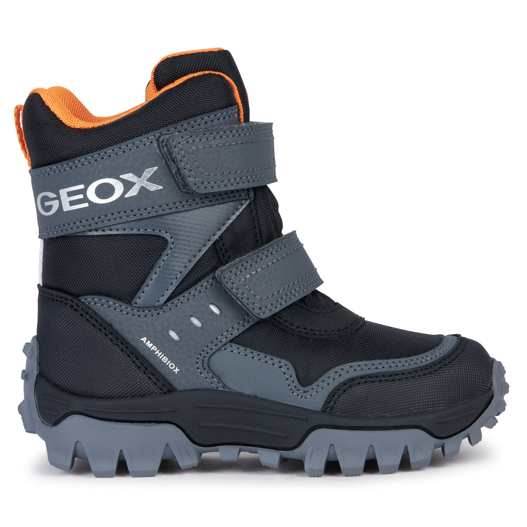 Geox Cizme de zăpadă J Himalaya Boy B Abx J36FRC 0FUCE C0038 M Negru - Pled.ro