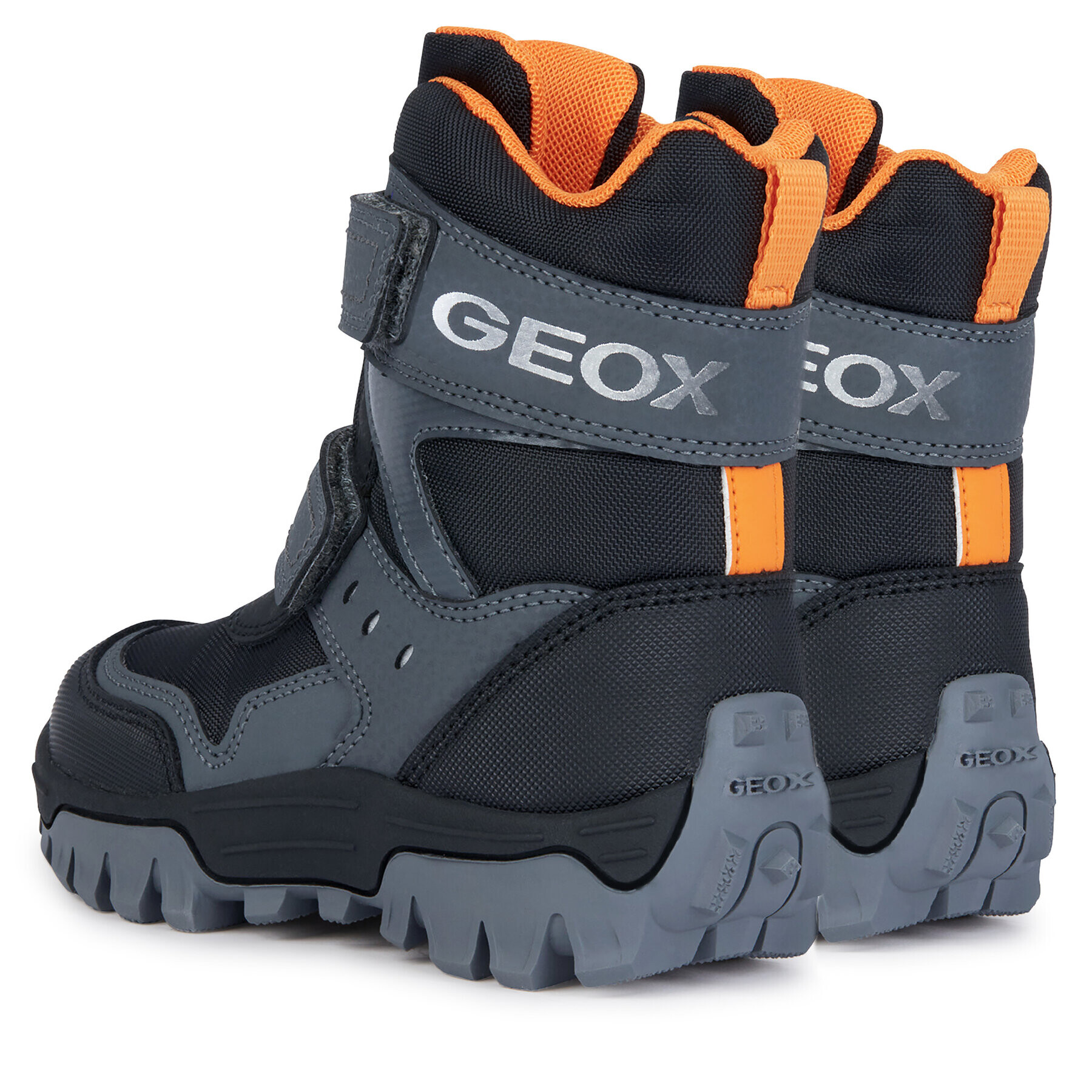 Geox Cizme de zăpadă J Himalaya Boy B Abx J36FRC 0FUCE C0038 M Negru - Pled.ro